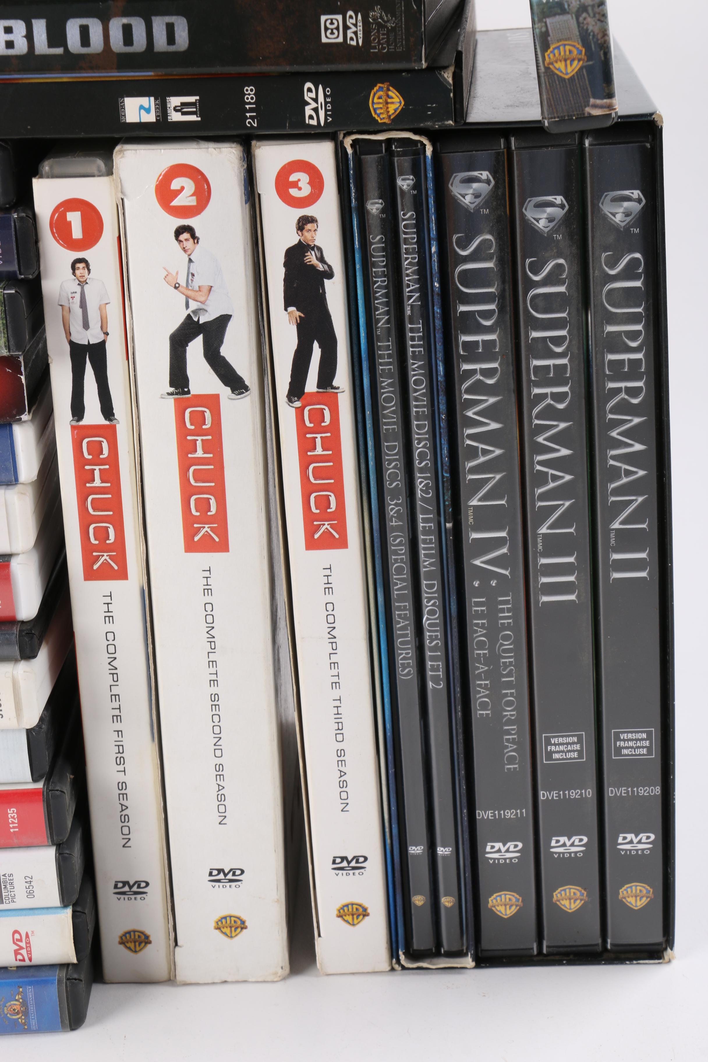 Star Trek, Superman and 70 Other DVDs