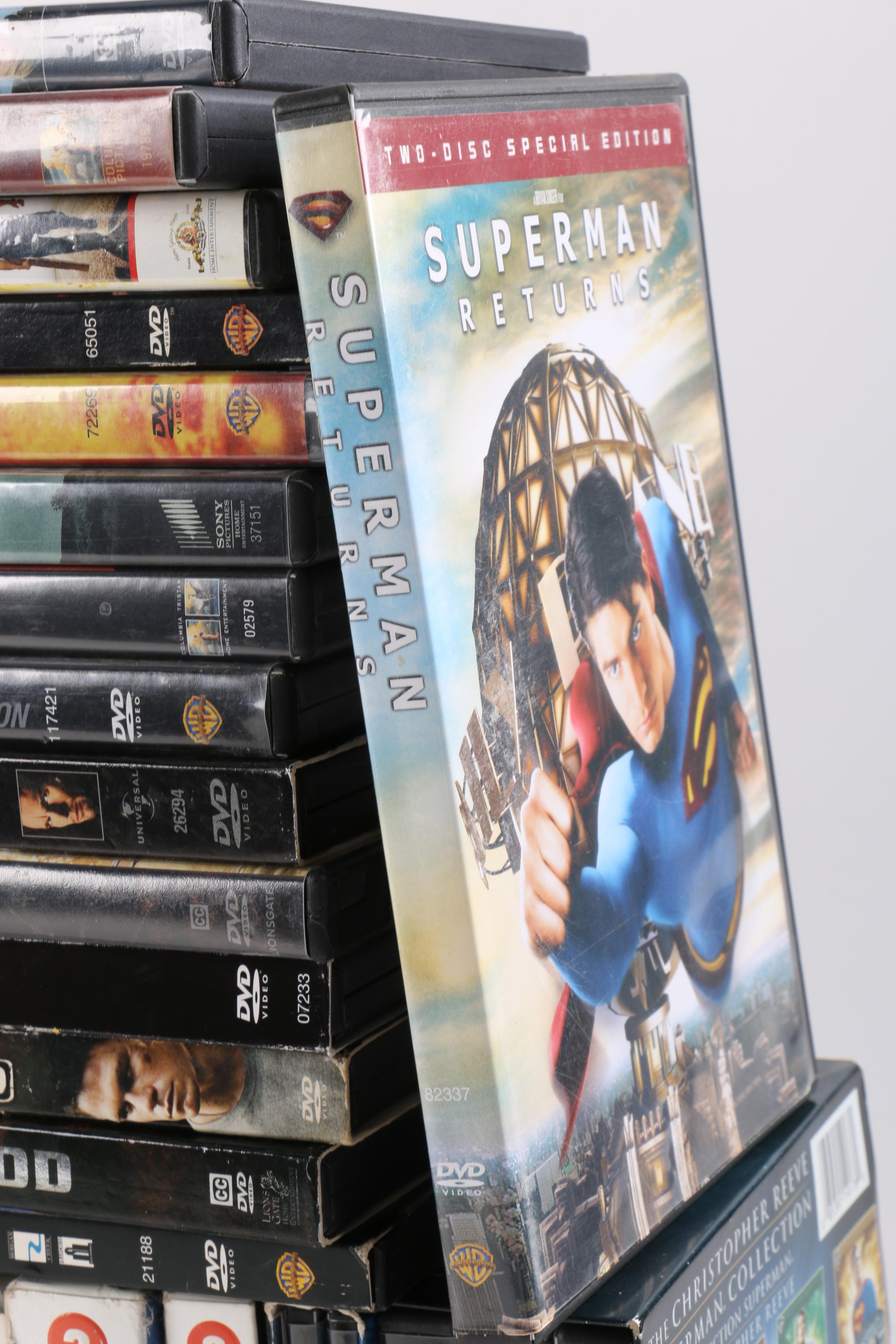 Star Trek, Superman and 70 Other DVDs