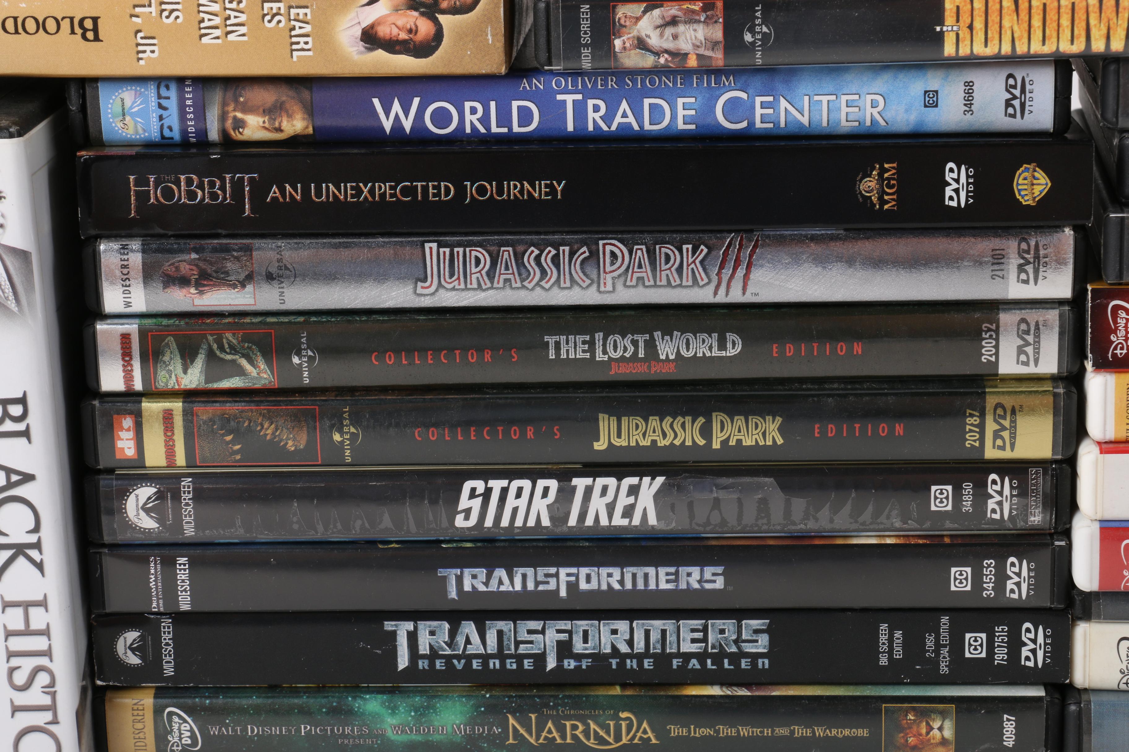 Star Trek, Superman and 70 Other DVDs