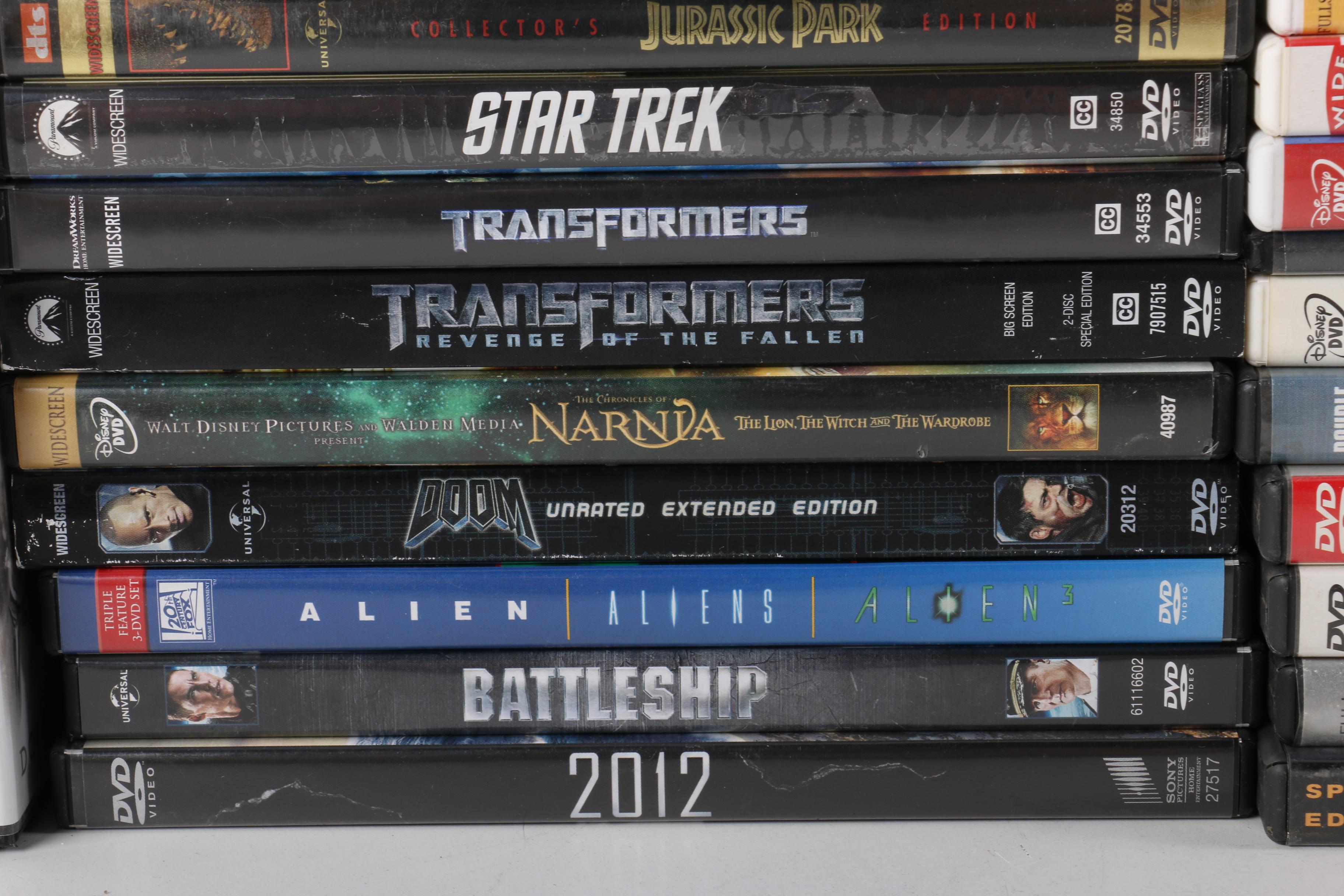 Star Trek, Superman and 70 Other DVDs