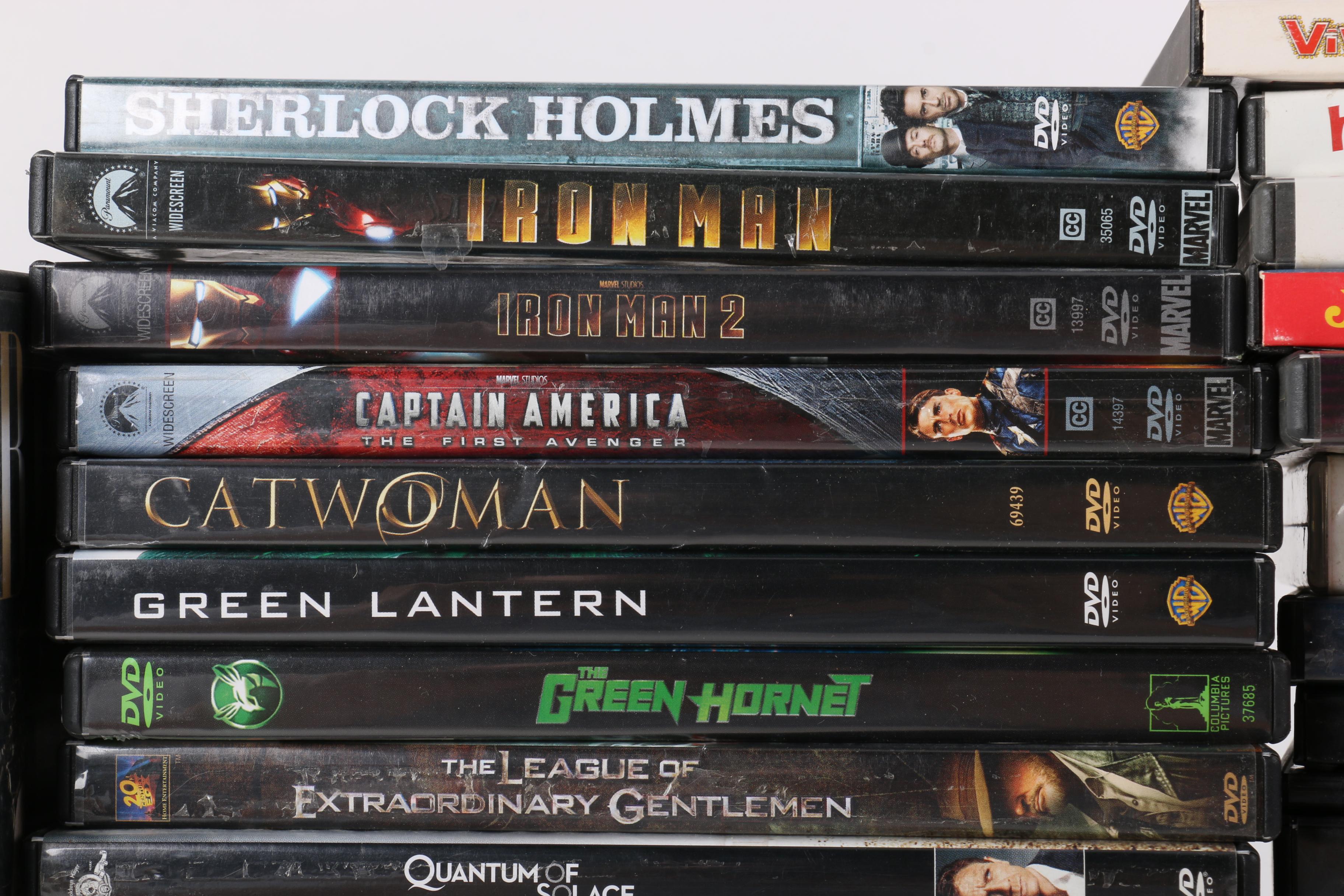 Star Trek, Superman and 70 Other DVDs