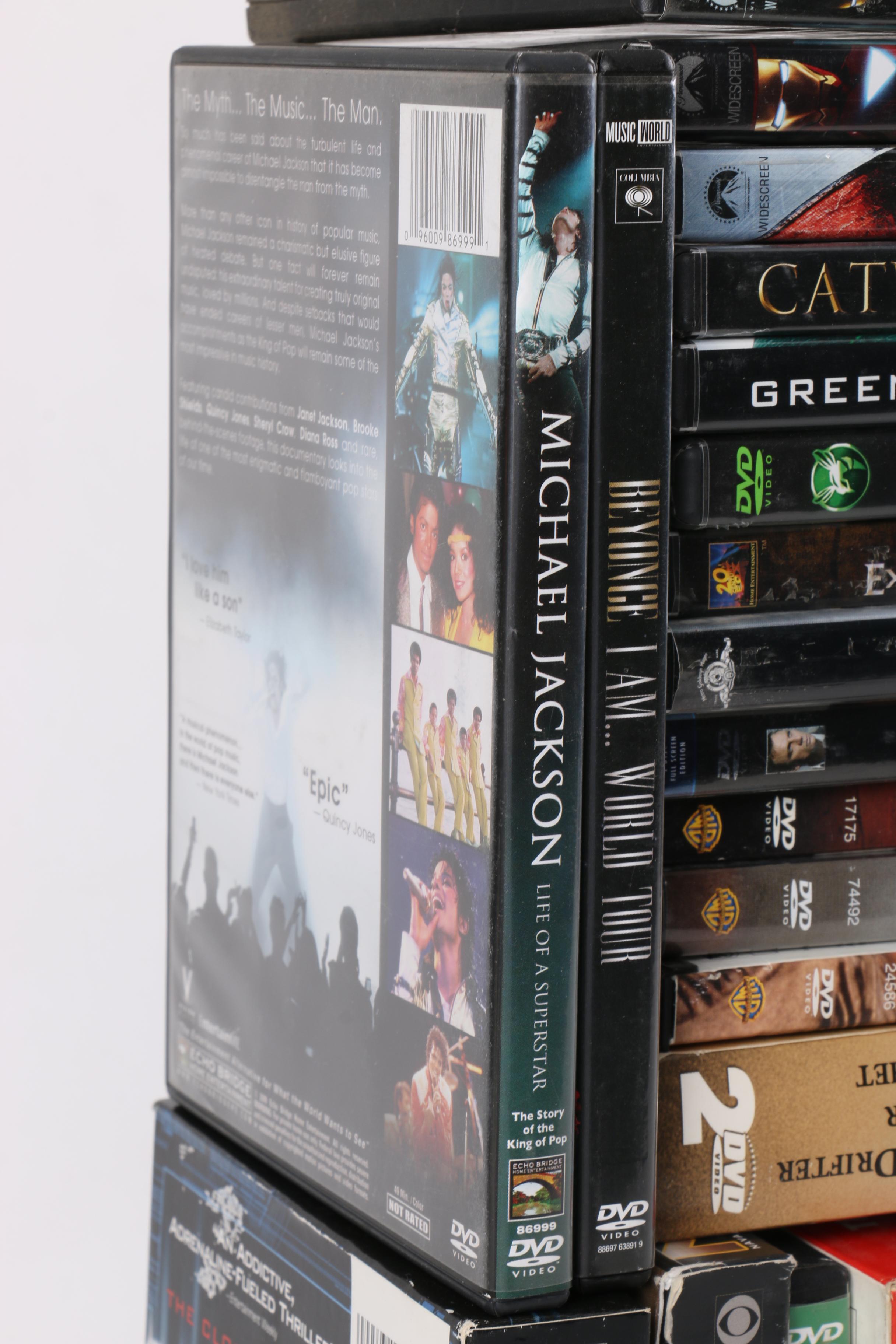 Star Trek, Superman and 70 Other DVDs