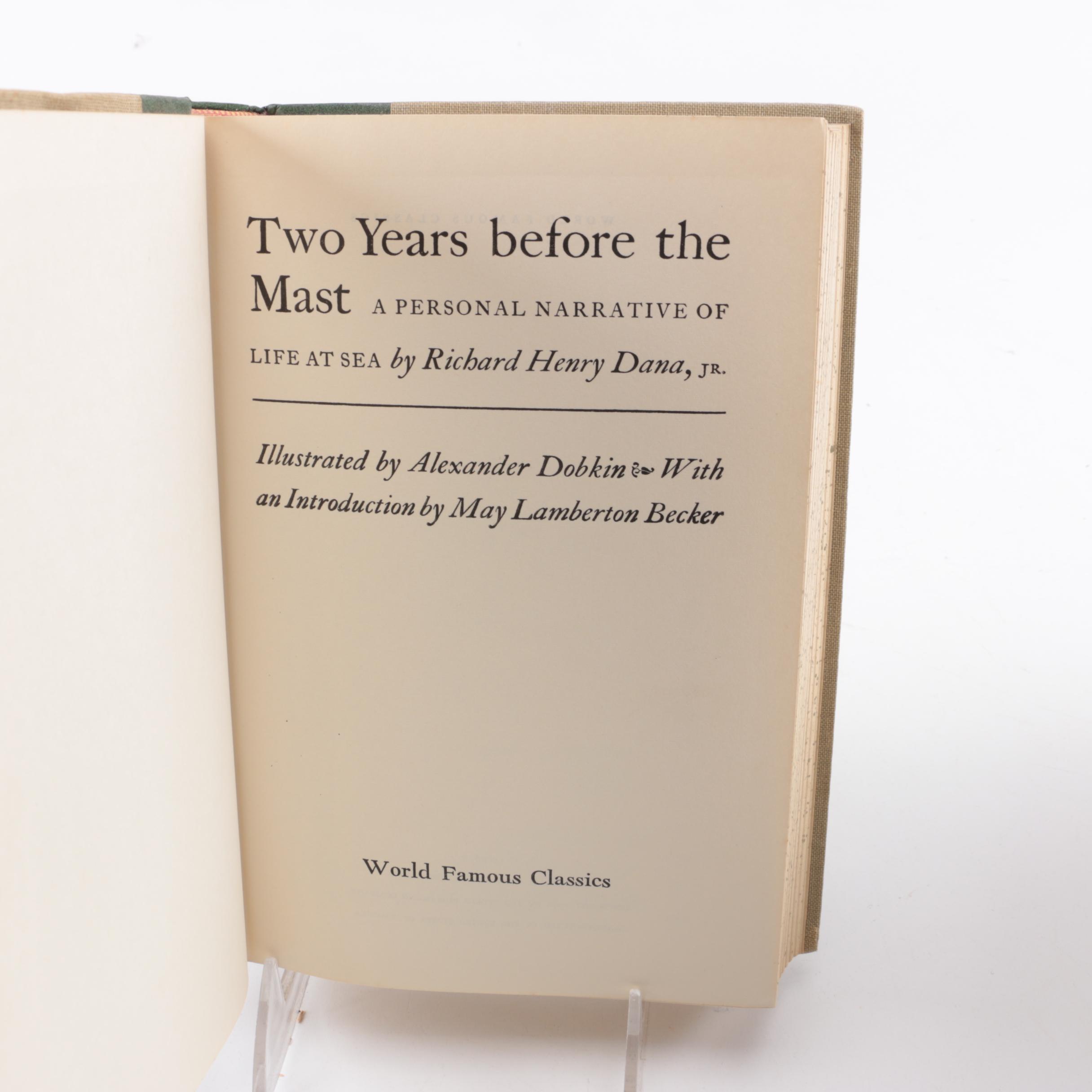 Five "World Famous Classics" Books Including "The Book of Sherlock Holmes"