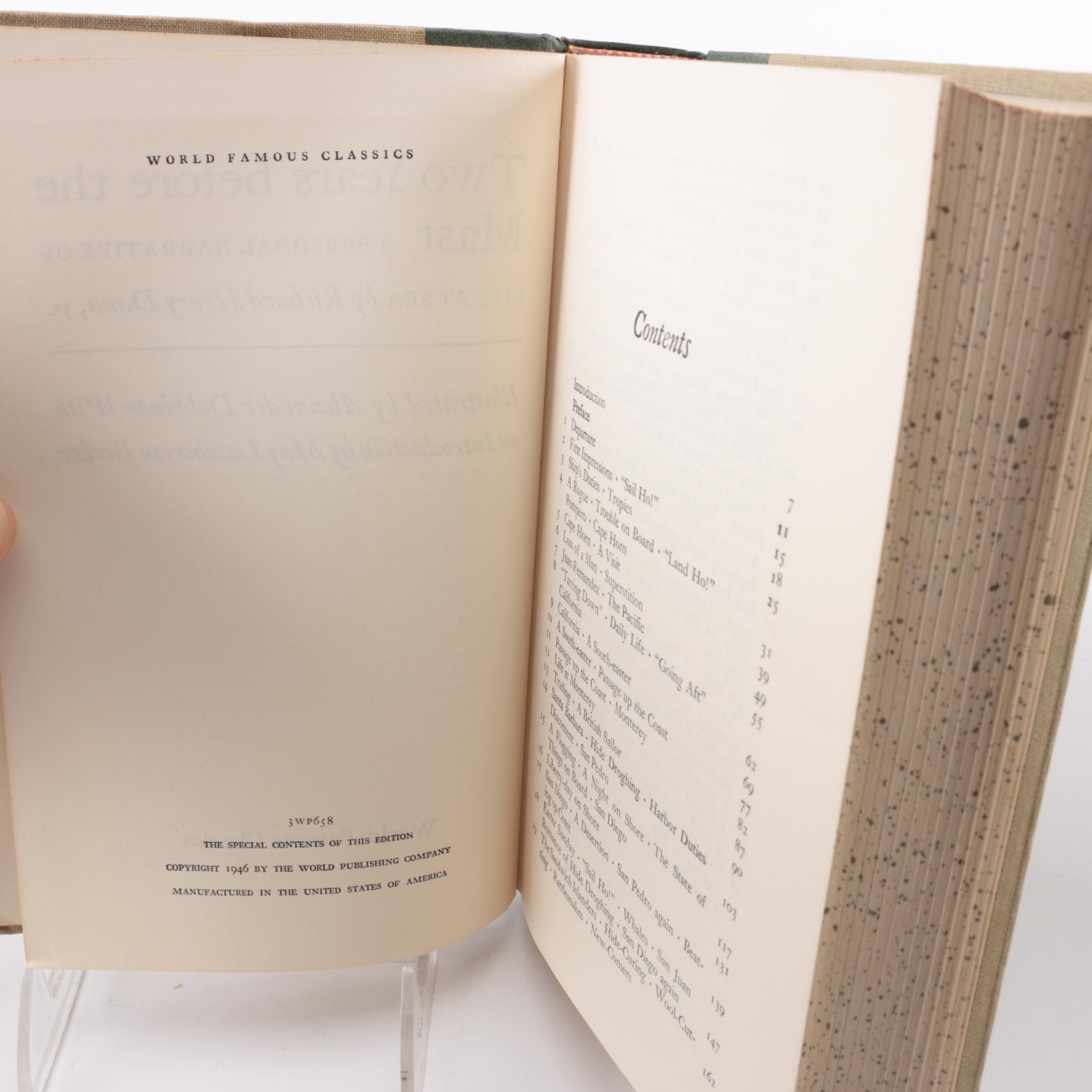 Five "World Famous Classics" Books Including "The Book of Sherlock Holmes"