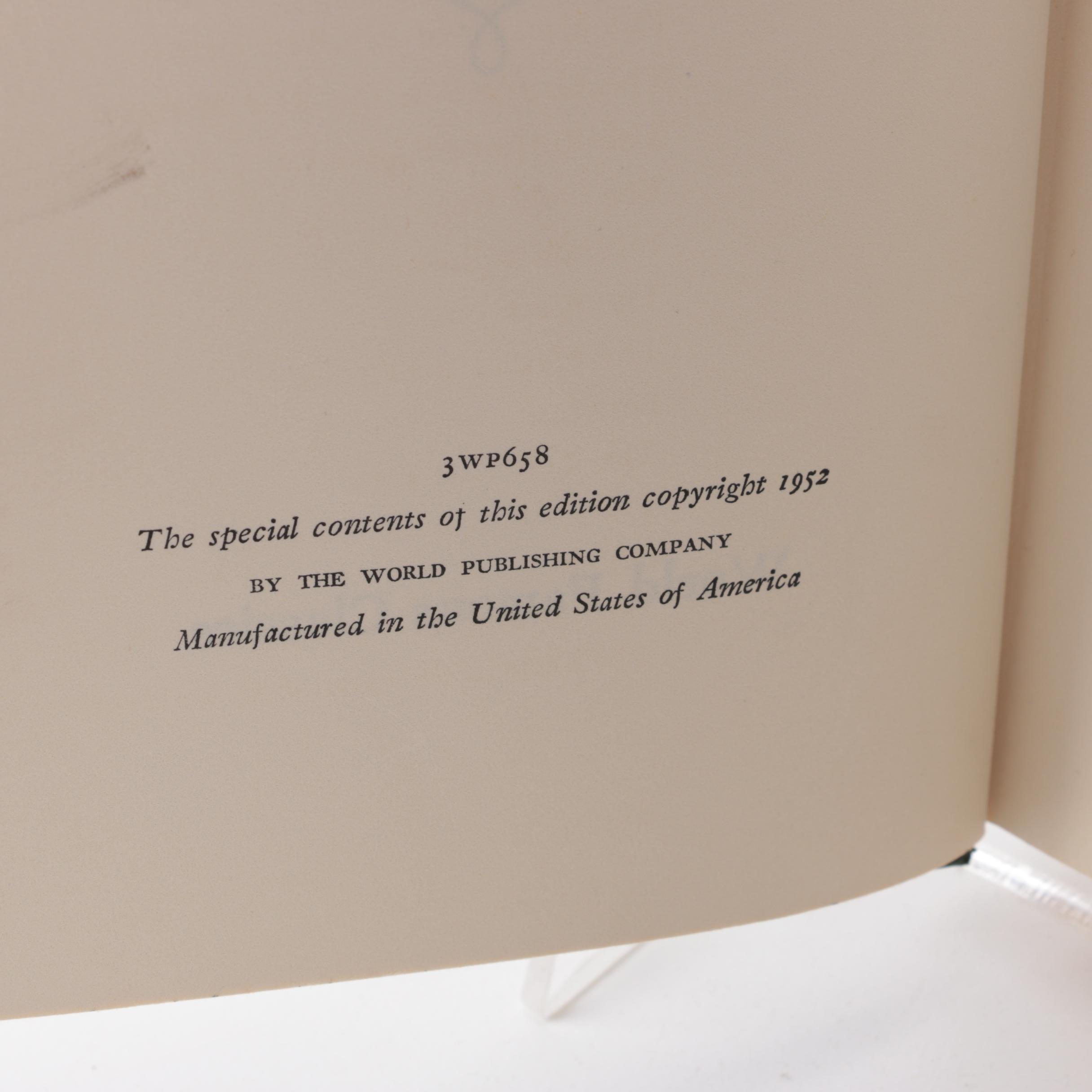 Five "World Famous Classics" Books Including "The Book of Sherlock Holmes"