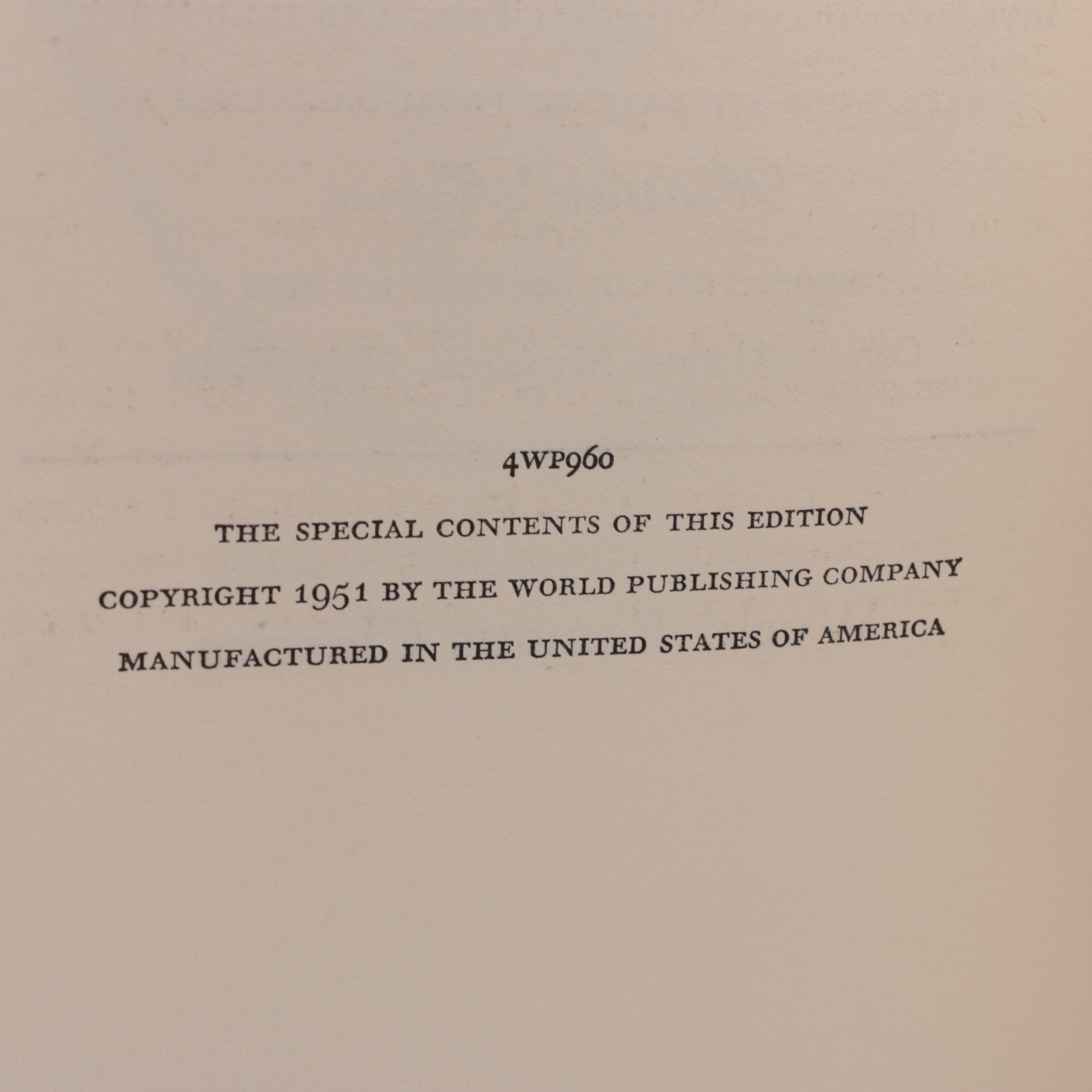 Five "World Famous Classics" Books Including "The Book of Sherlock Holmes"