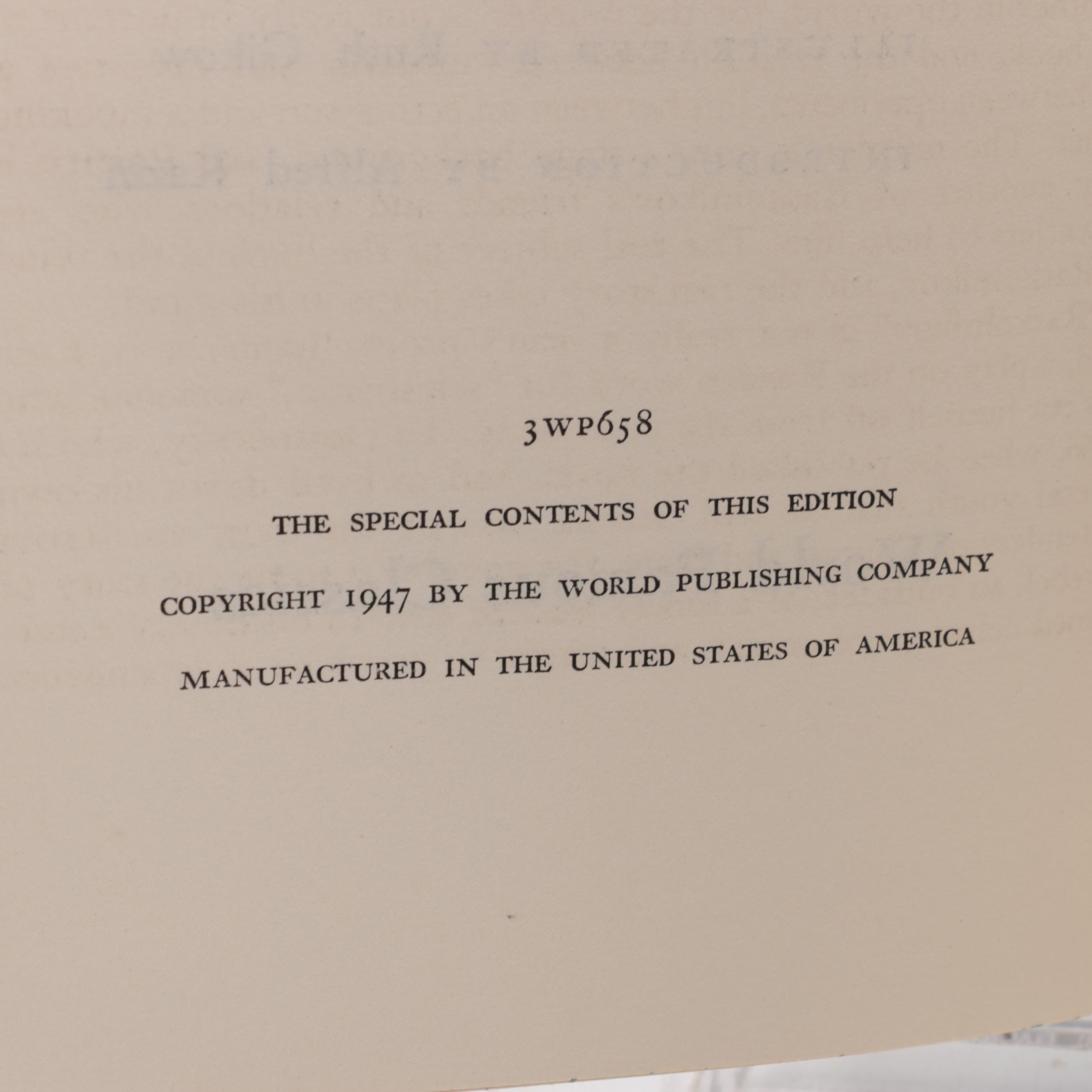 Five "World Famous Classics" Books Including "The Book of Sherlock Holmes"