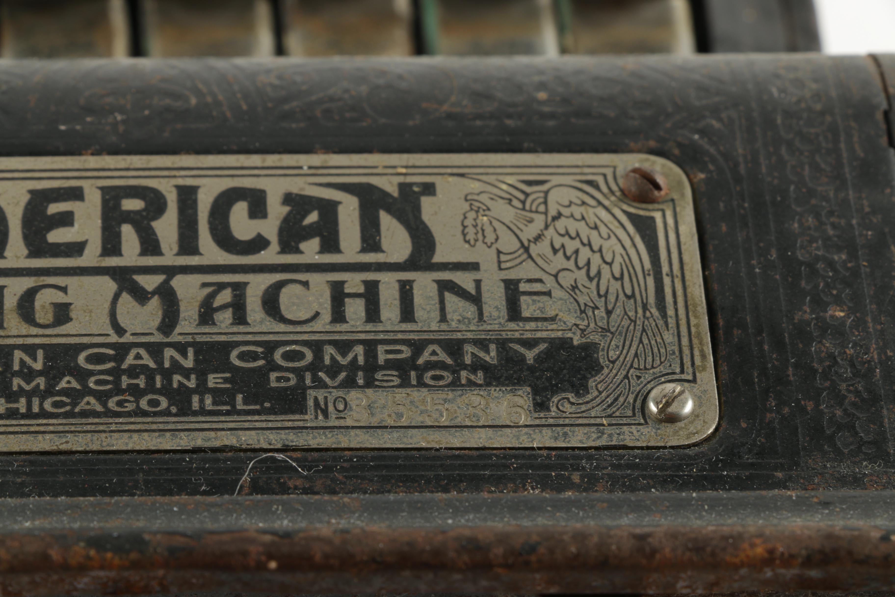 Vintage American Adding Machine