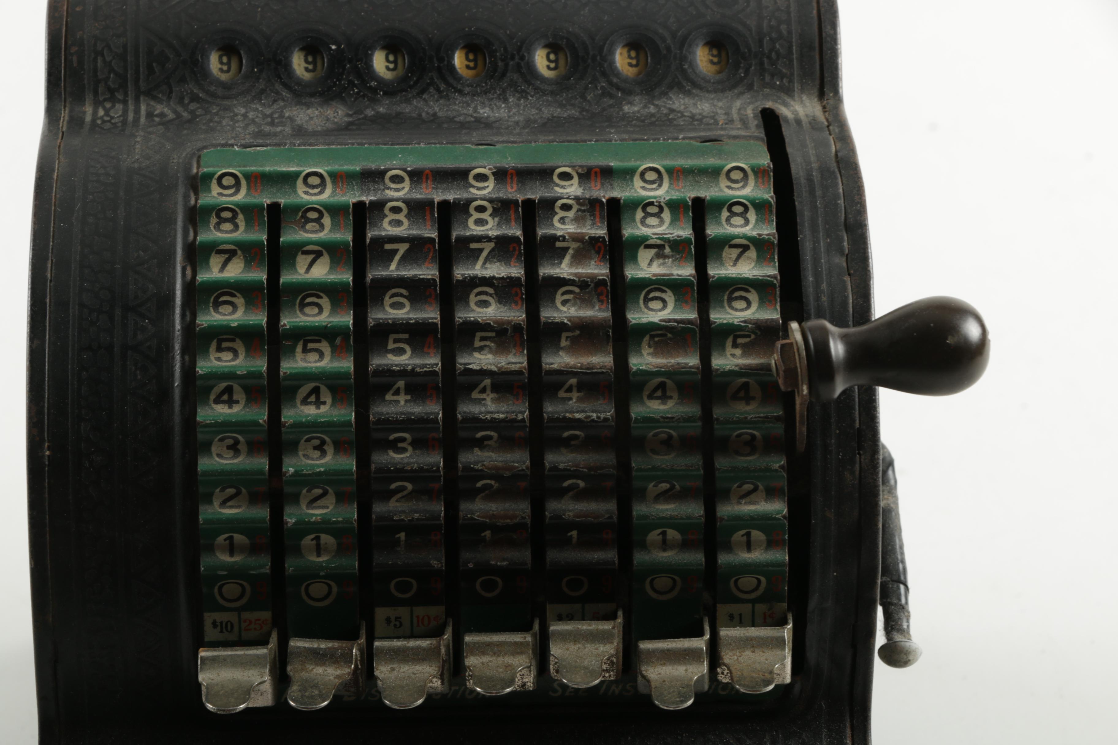 Vintage American Adding Machine