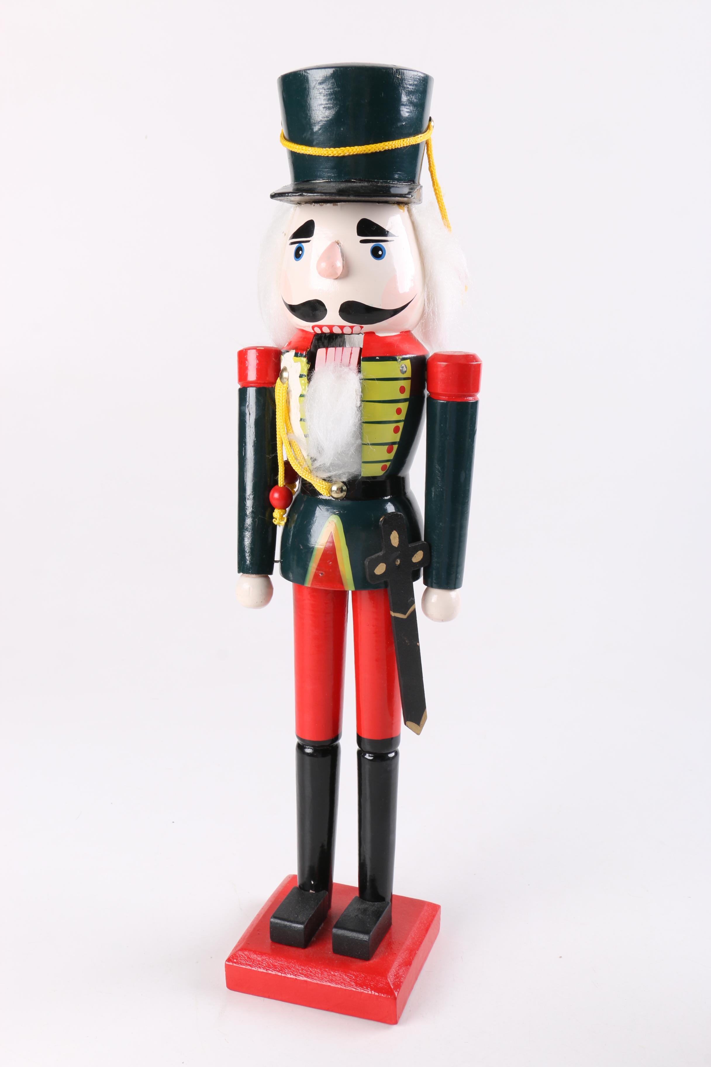 Pair of Decorative Holiday Nutcrackers