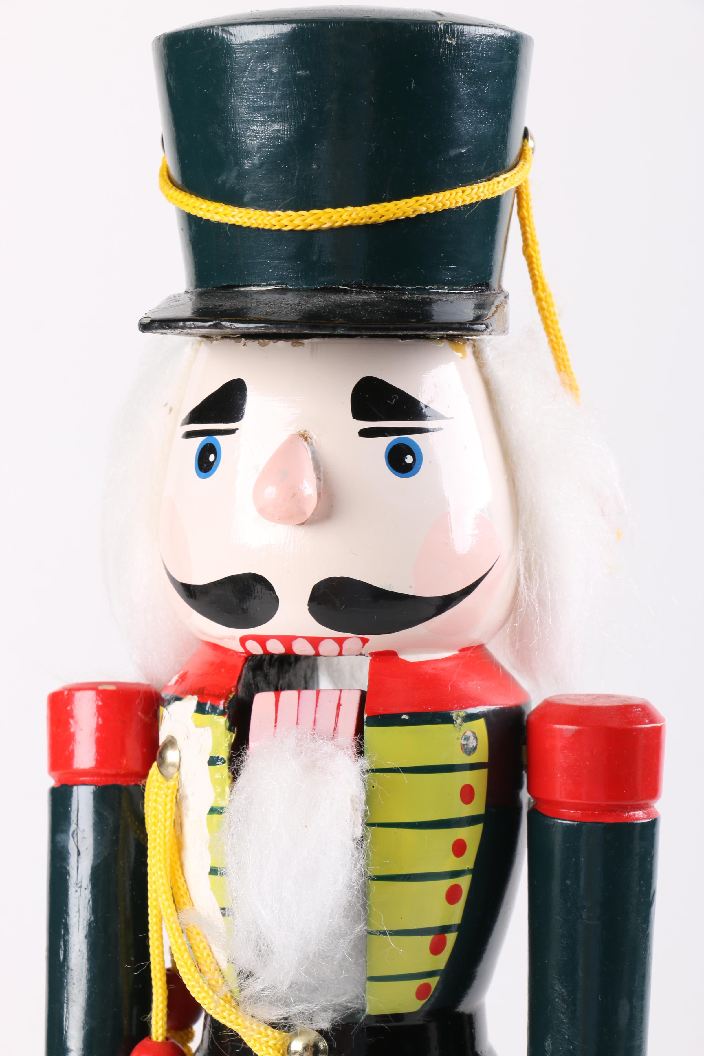 Pair of Decorative Holiday Nutcrackers