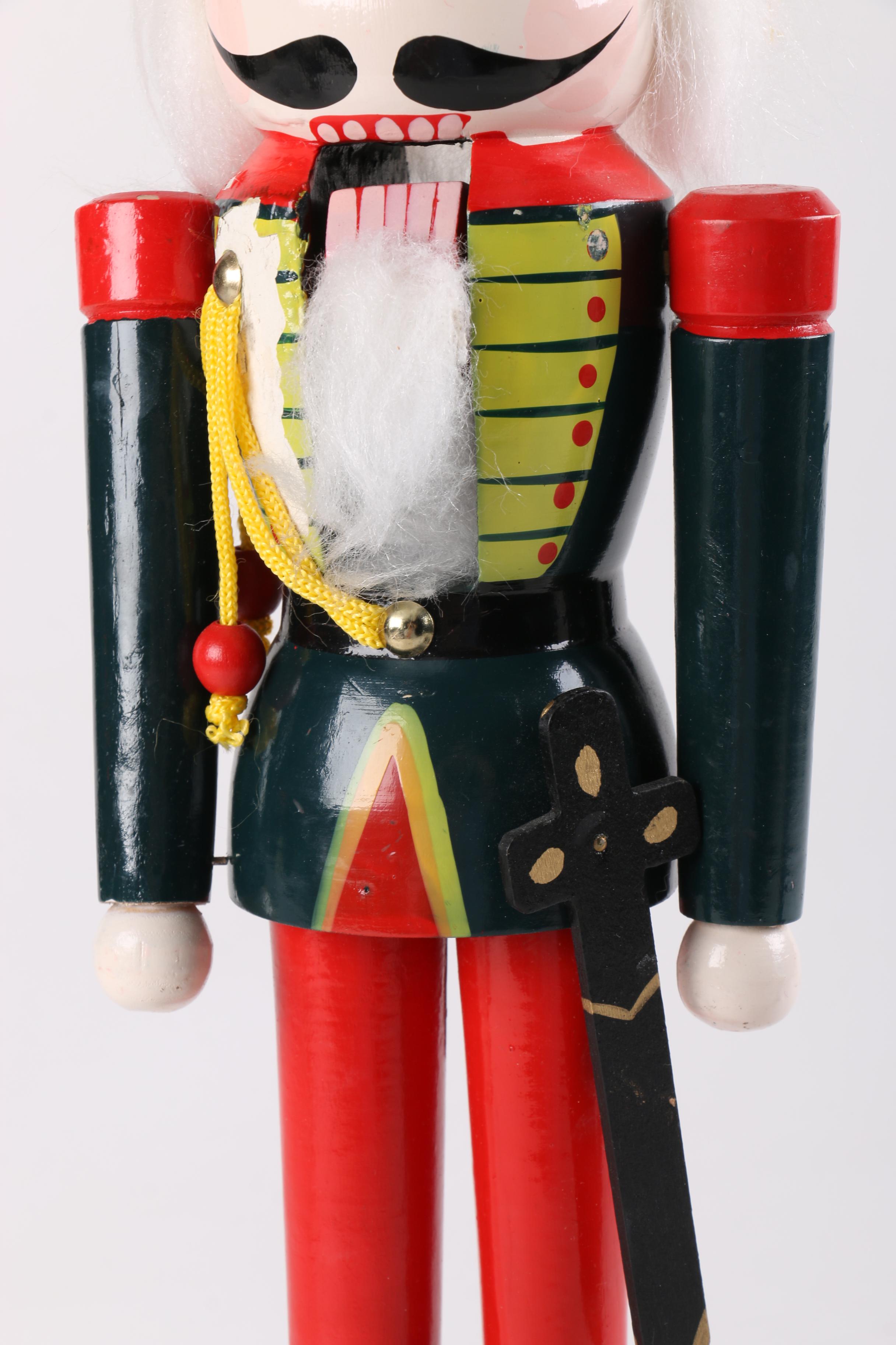 Pair of Decorative Holiday Nutcrackers