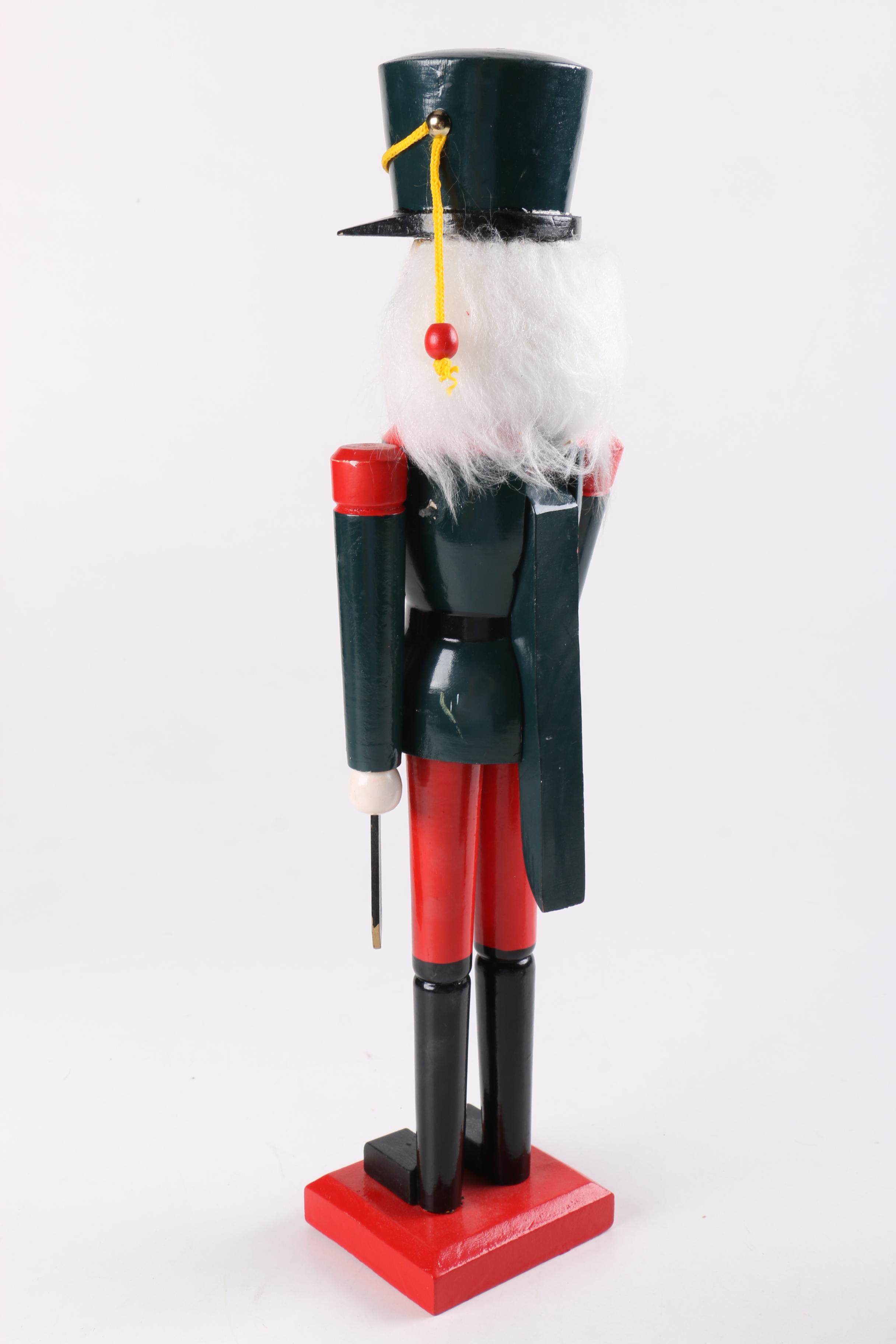 Pair of Decorative Holiday Nutcrackers