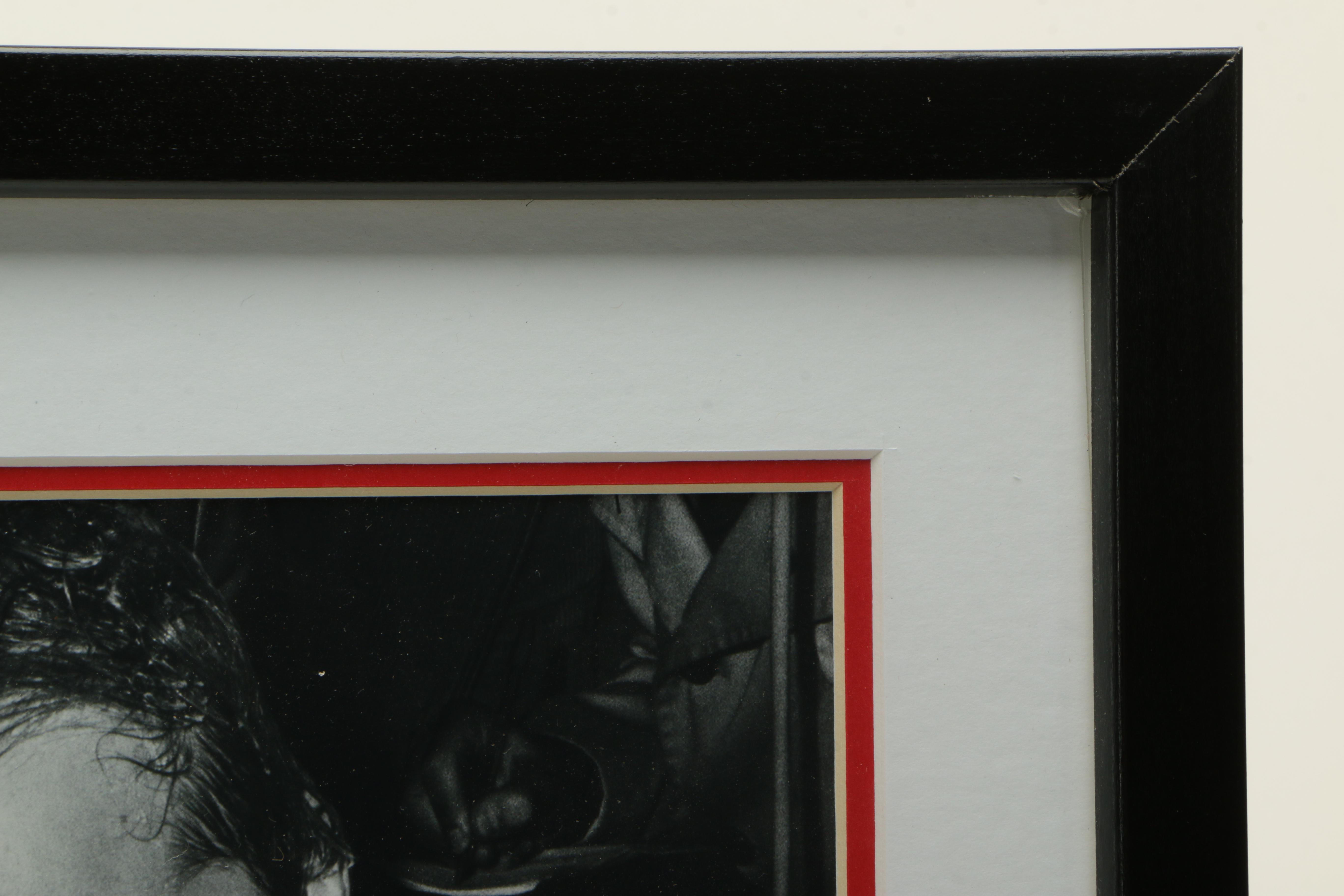 "The Great Eight" Commemorative Baseball and Johnny Bench/Sparky Anderson Print