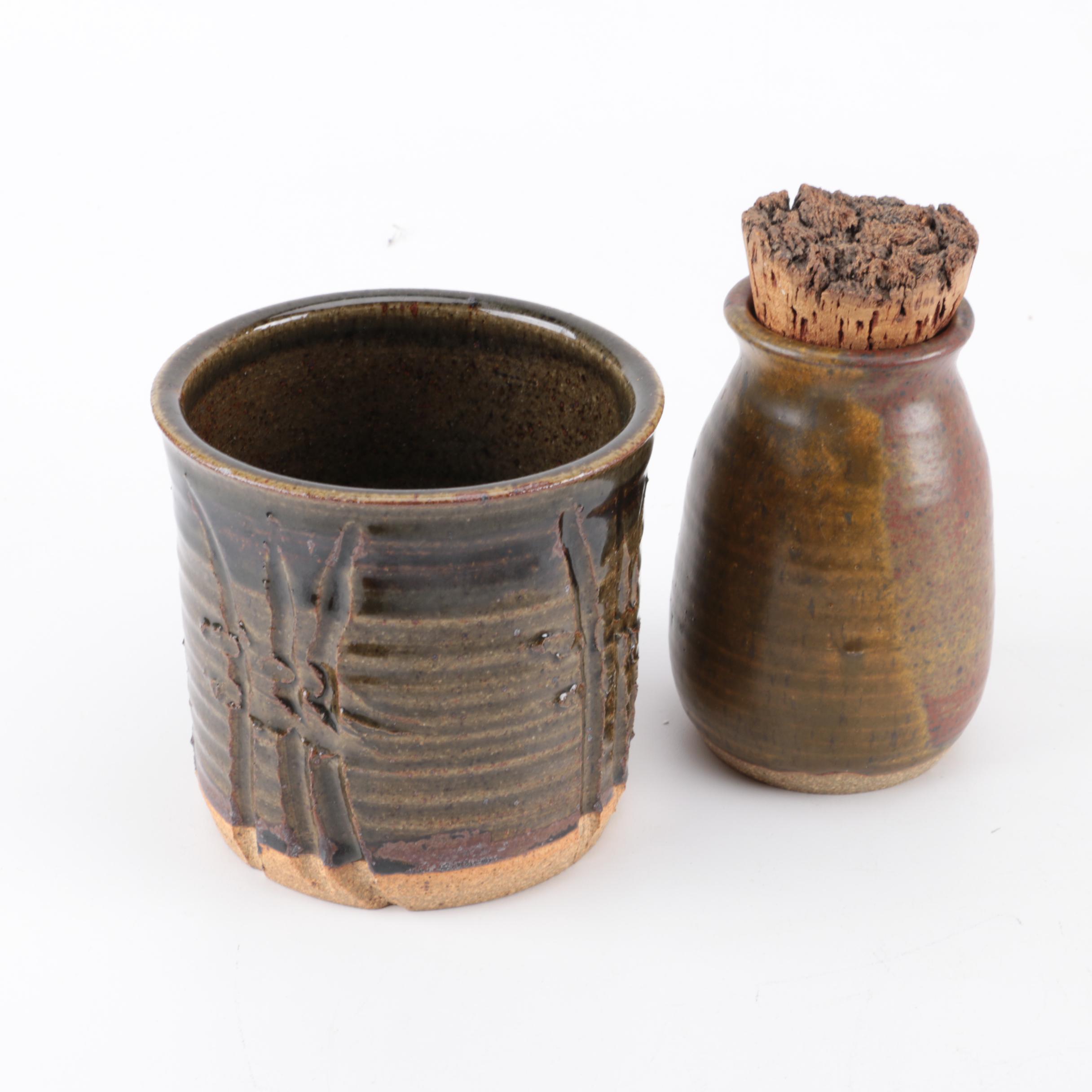 Handmade Stoneware Pottery Collection