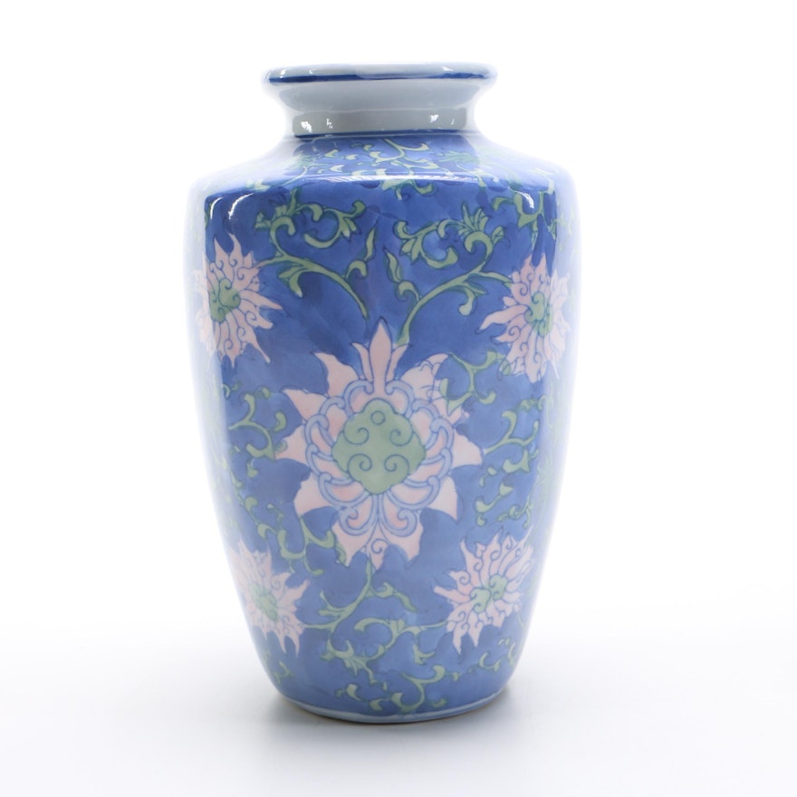 Floral Ceramic Vase