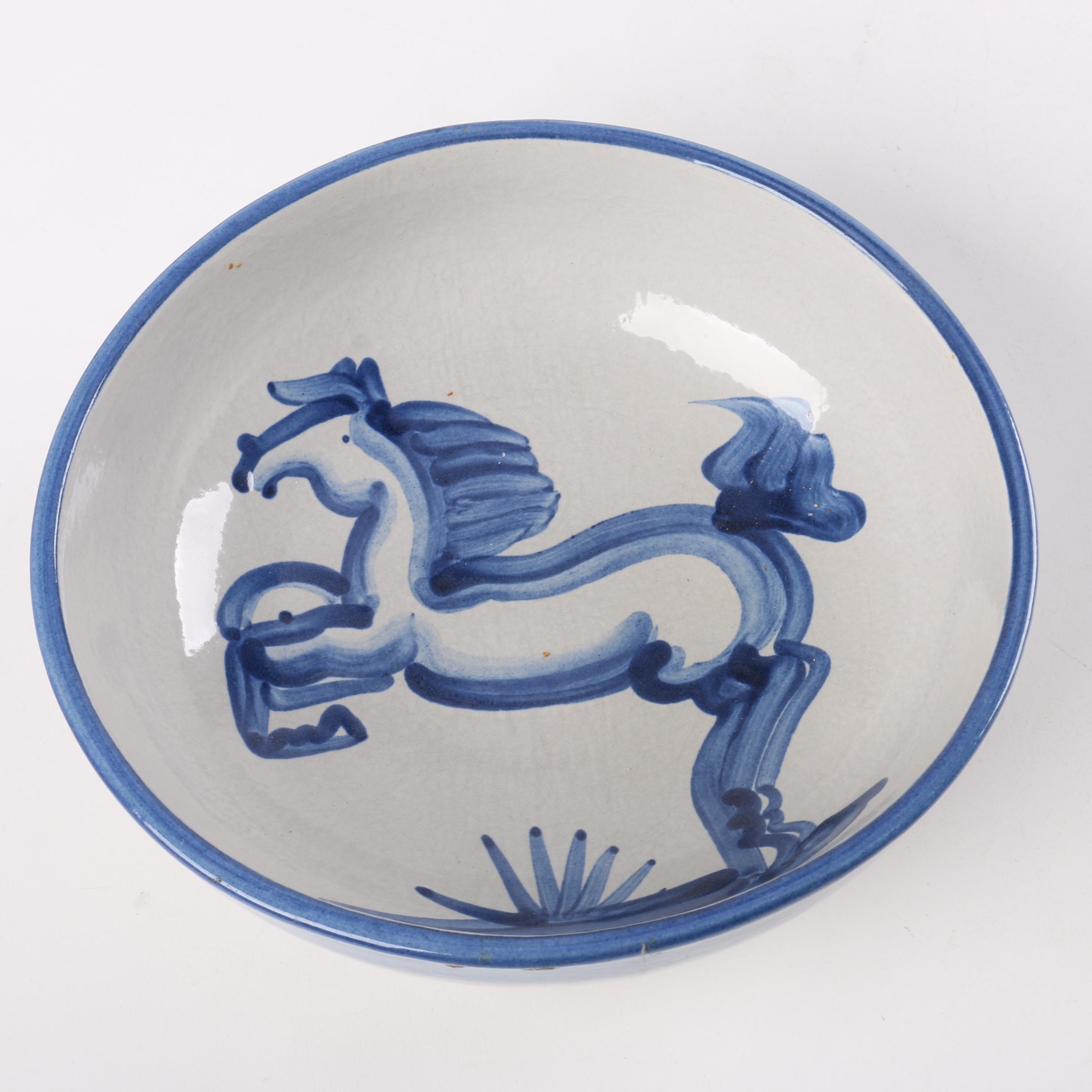 Stoneware Tableware Featuring M.A. Hadley and Louisville Stoneware