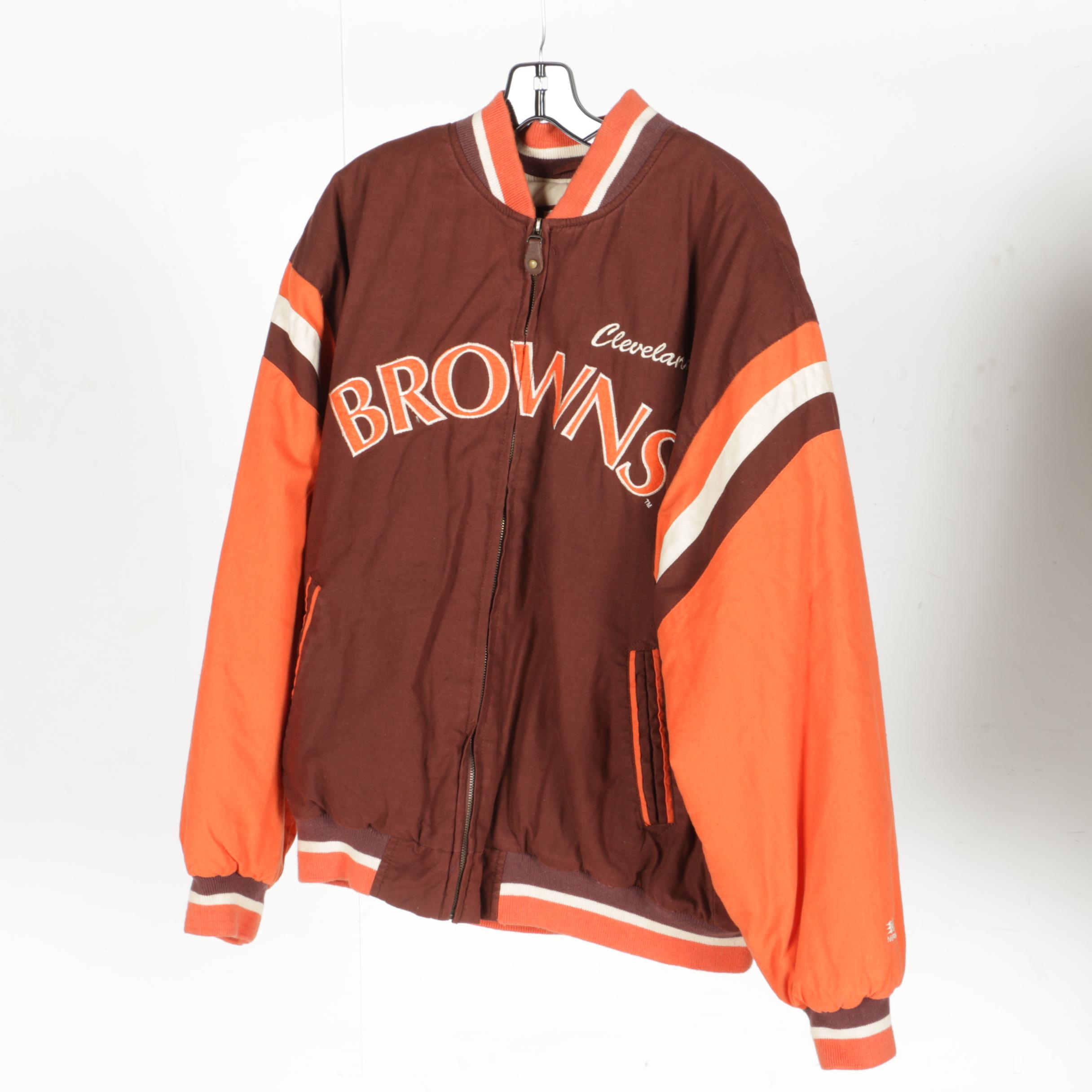 Cleveland Brown Jackets and Jersey