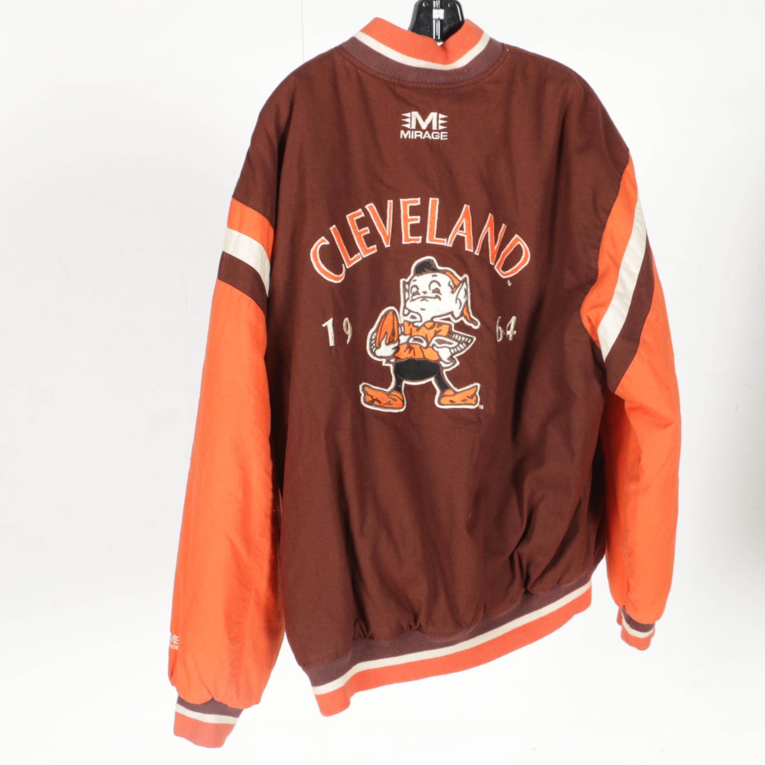 Cleveland Brown Jackets and Jersey