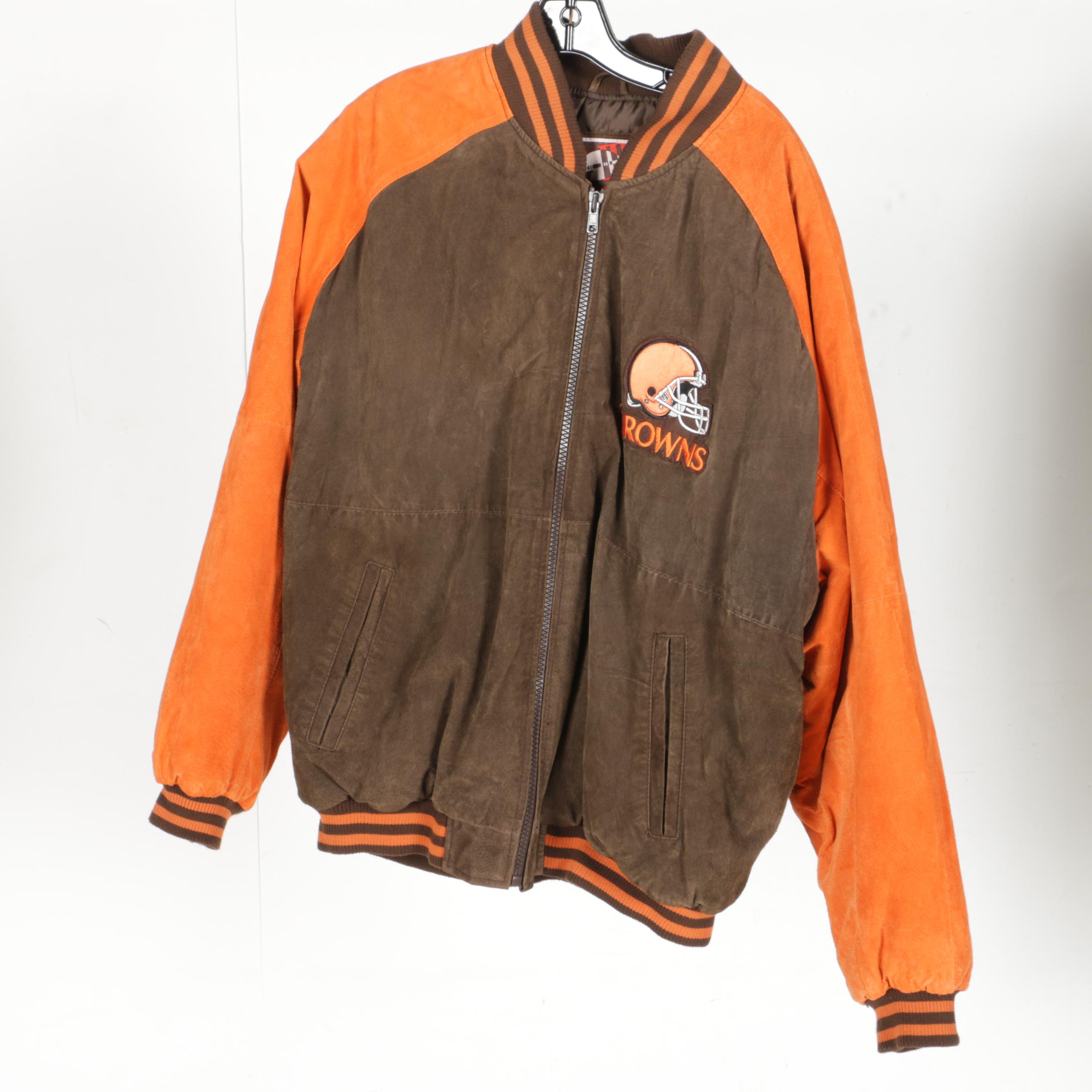 Cleveland Brown Jackets and Jersey