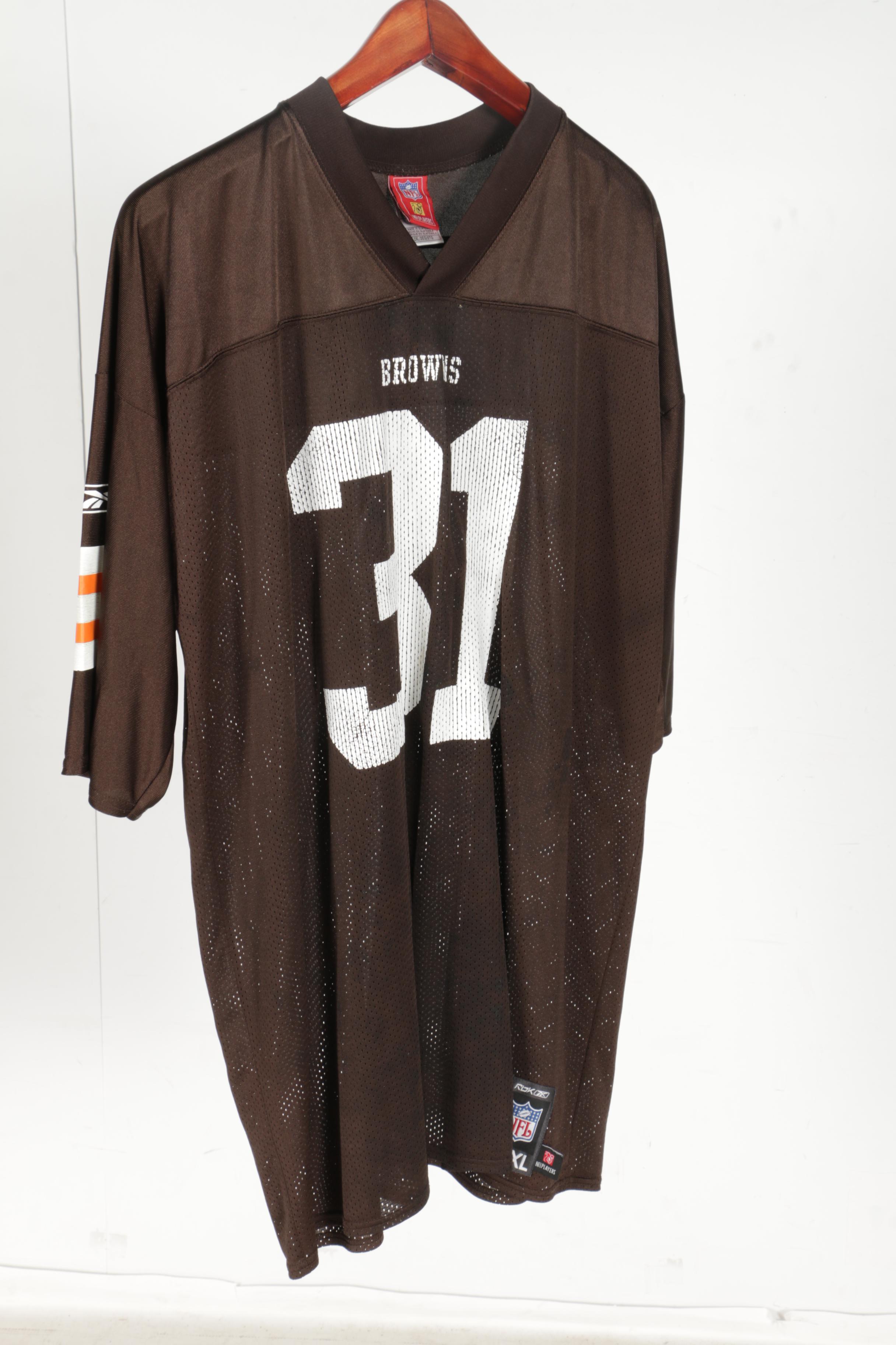 Cleveland Brown Jackets and Jersey