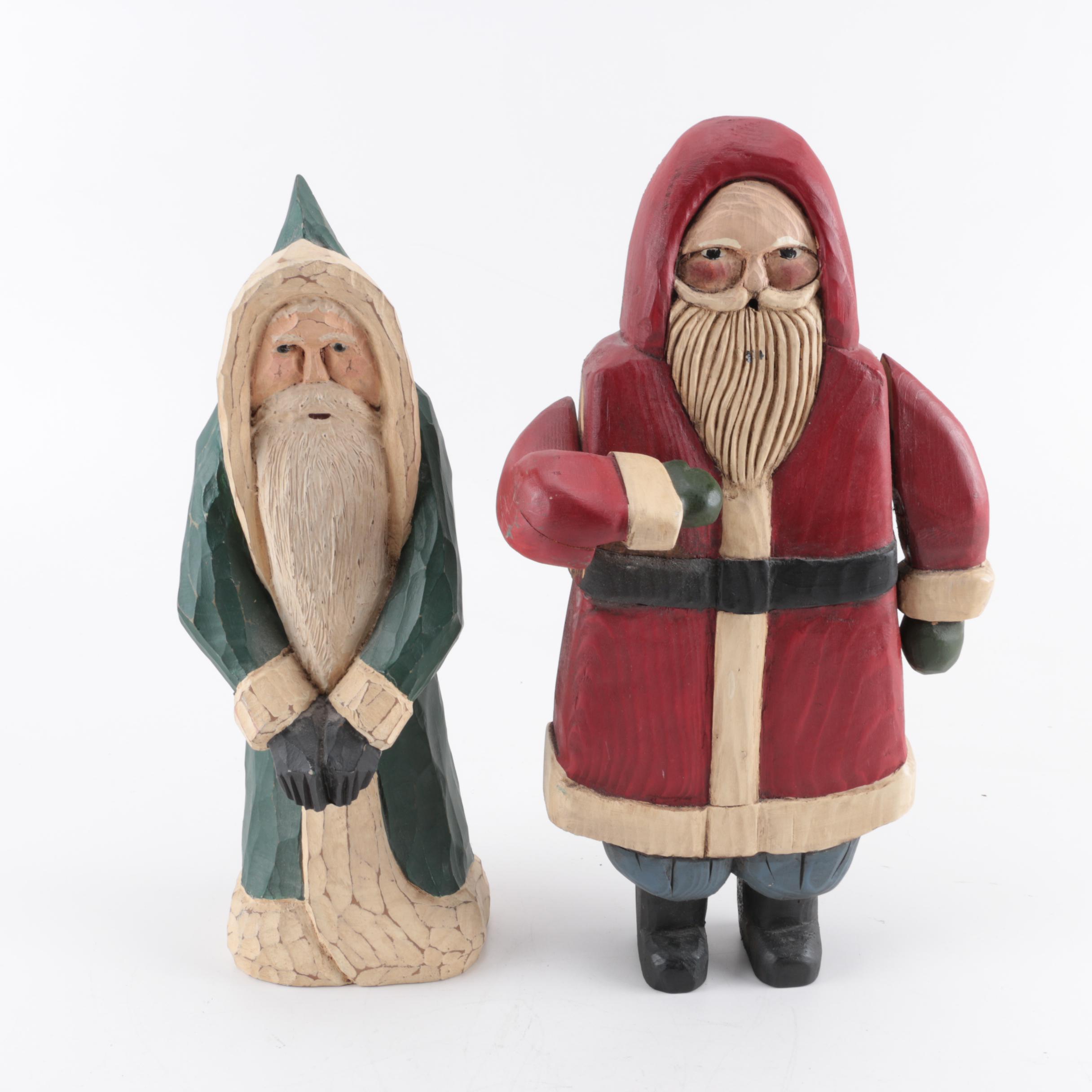 Santa Figurines and Statuettes