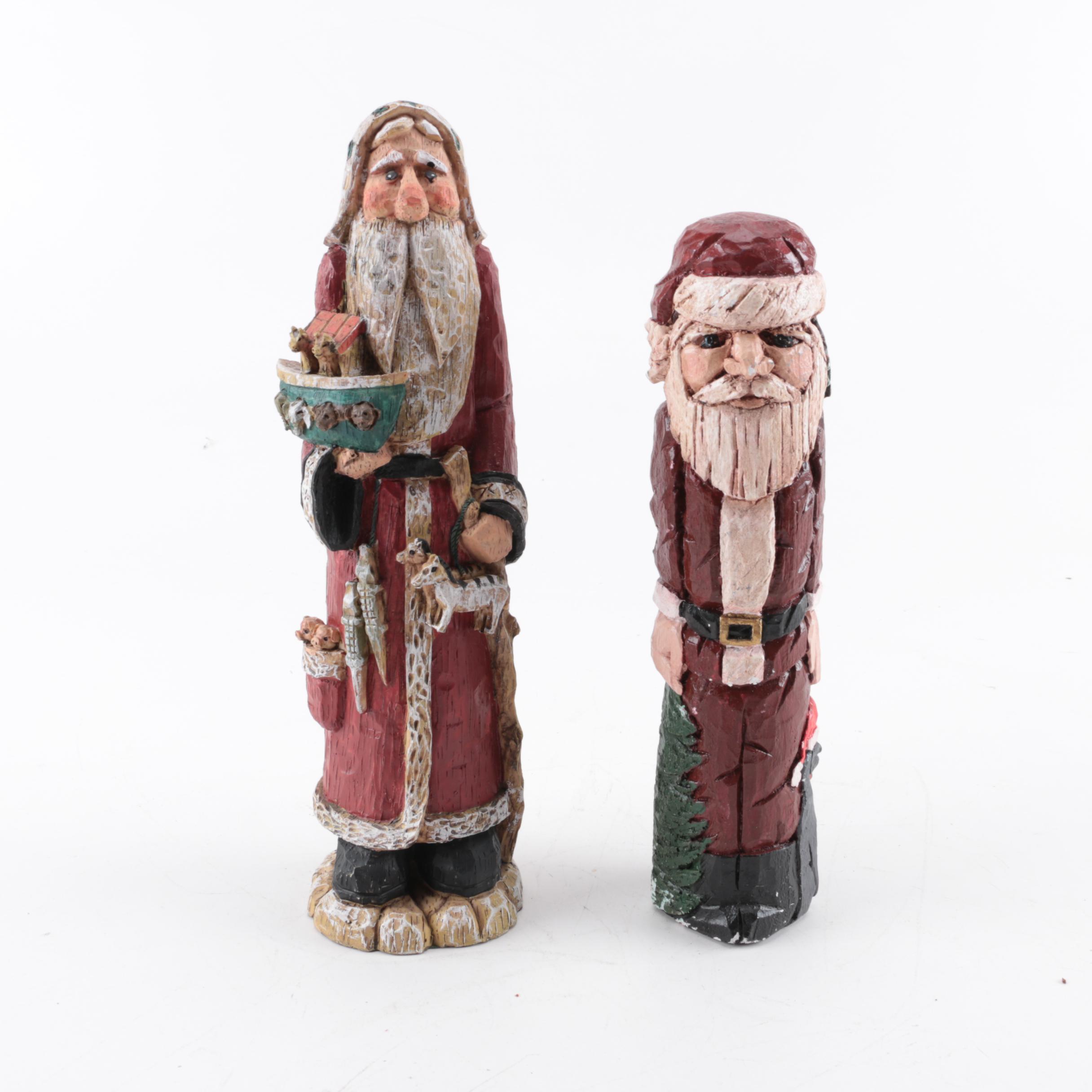 Santa Figurines and Statuettes