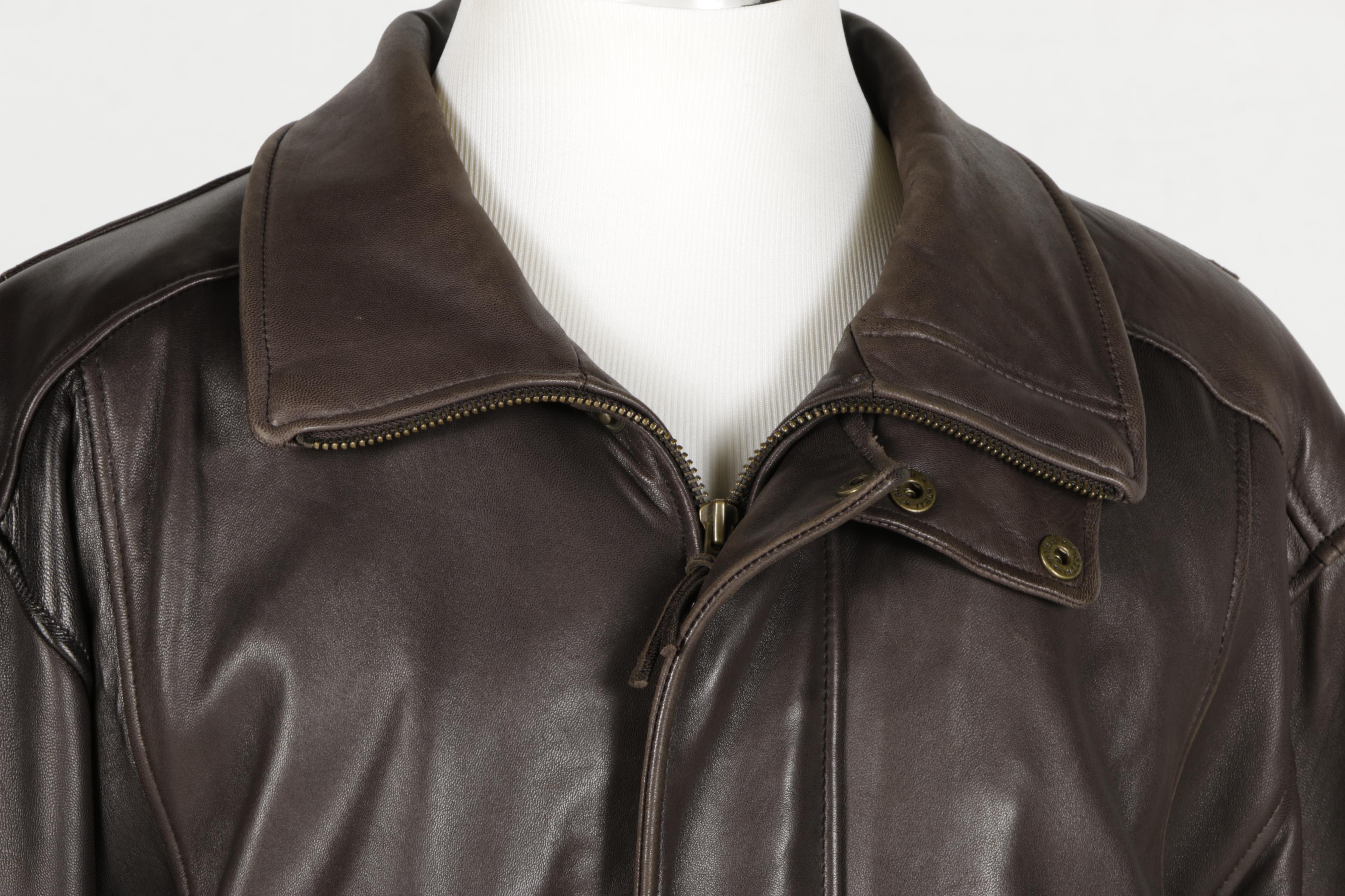 Couture by J. Park Men's Lamb Leather Jacket
