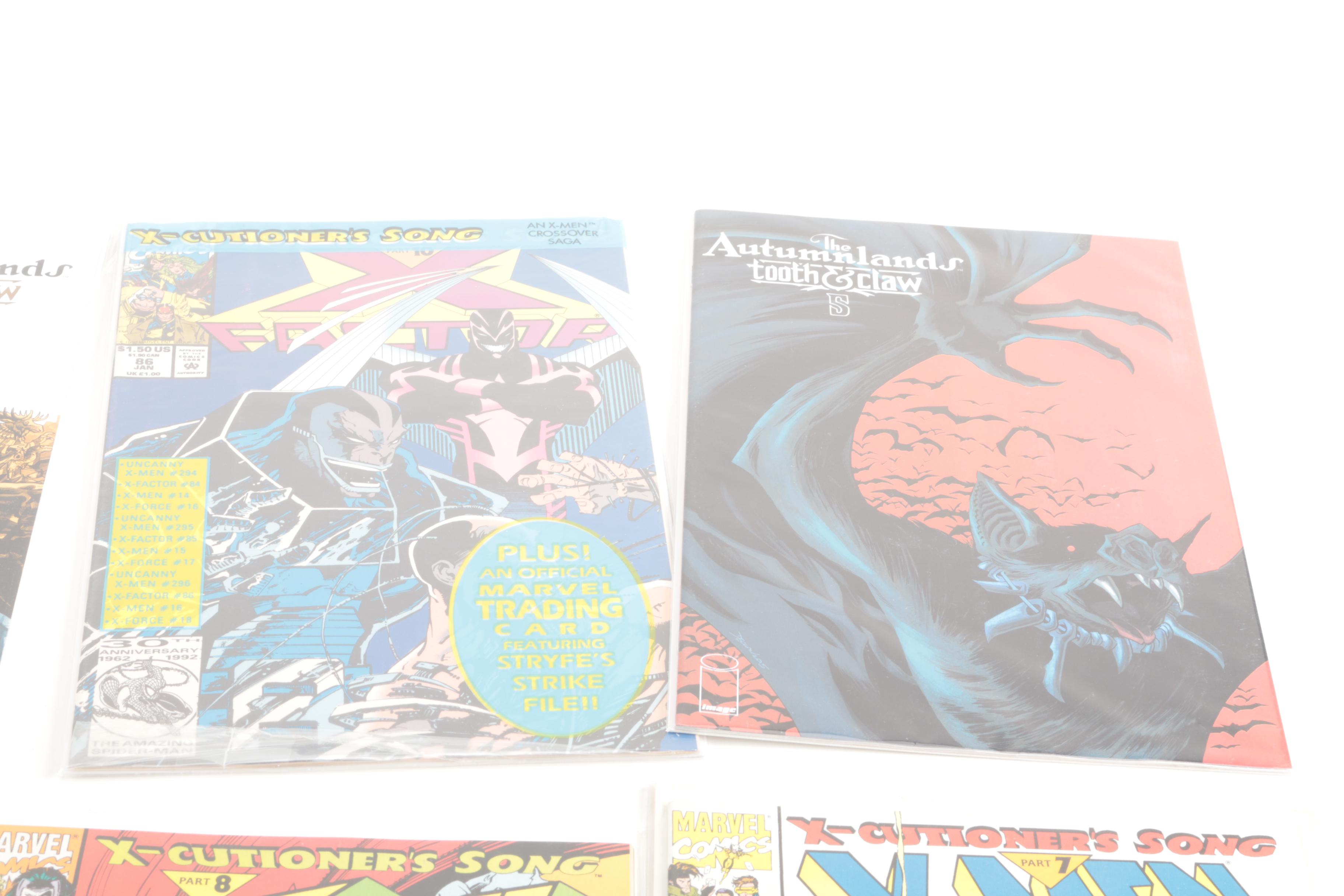 Modern Age X-Men and "Autumnlands" Comics