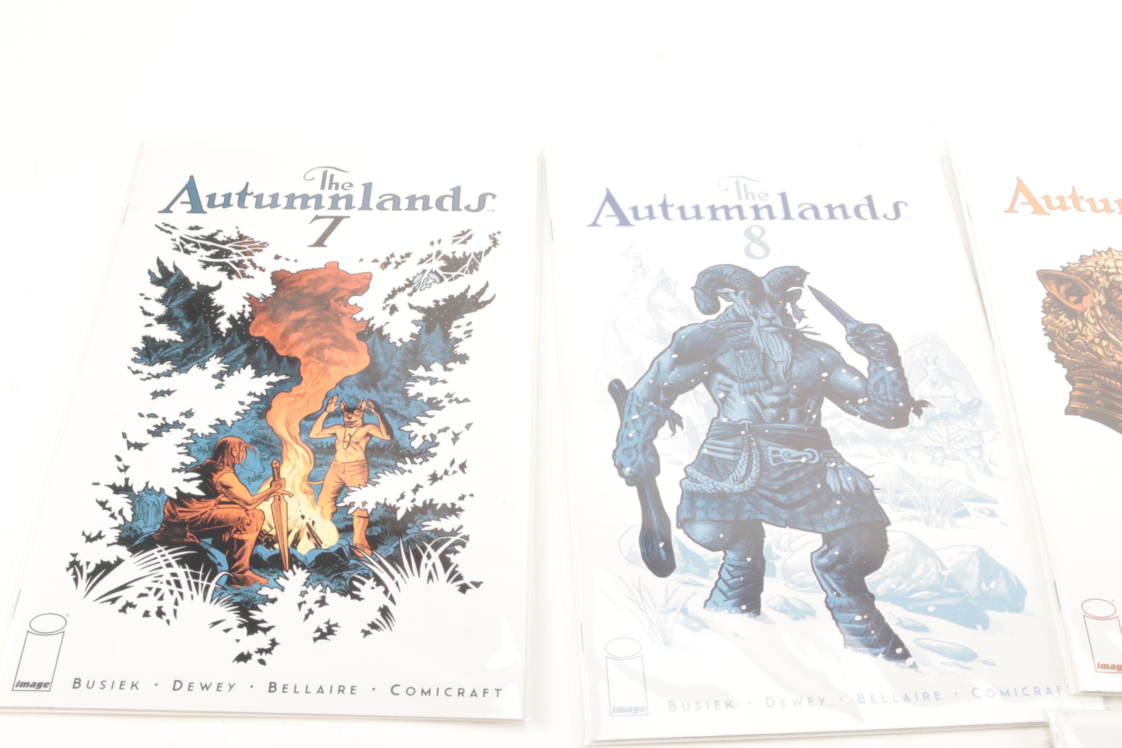 Modern Age X-Men and "Autumnlands" Comics