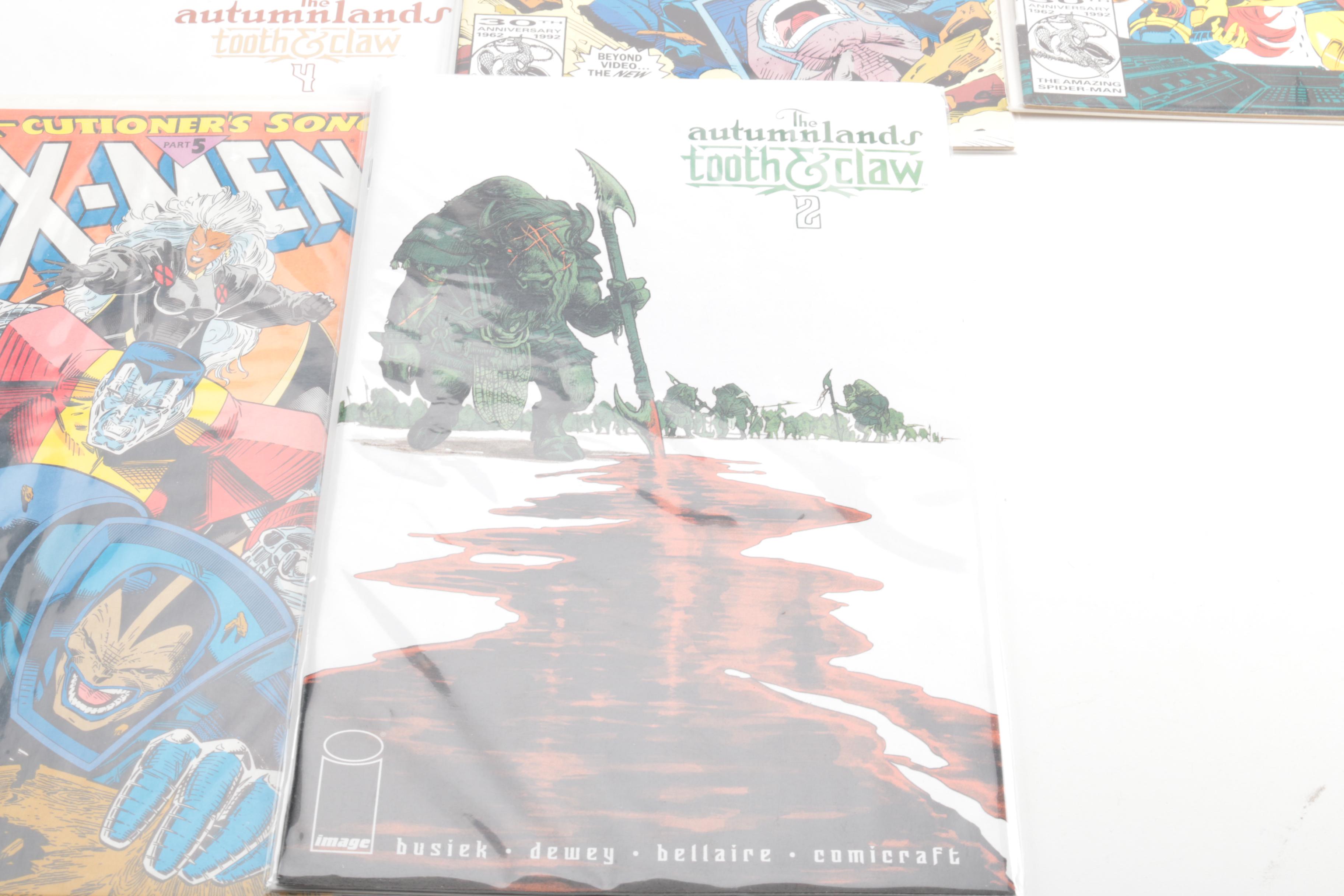 Modern Age X-Men and "Autumnlands" Comics