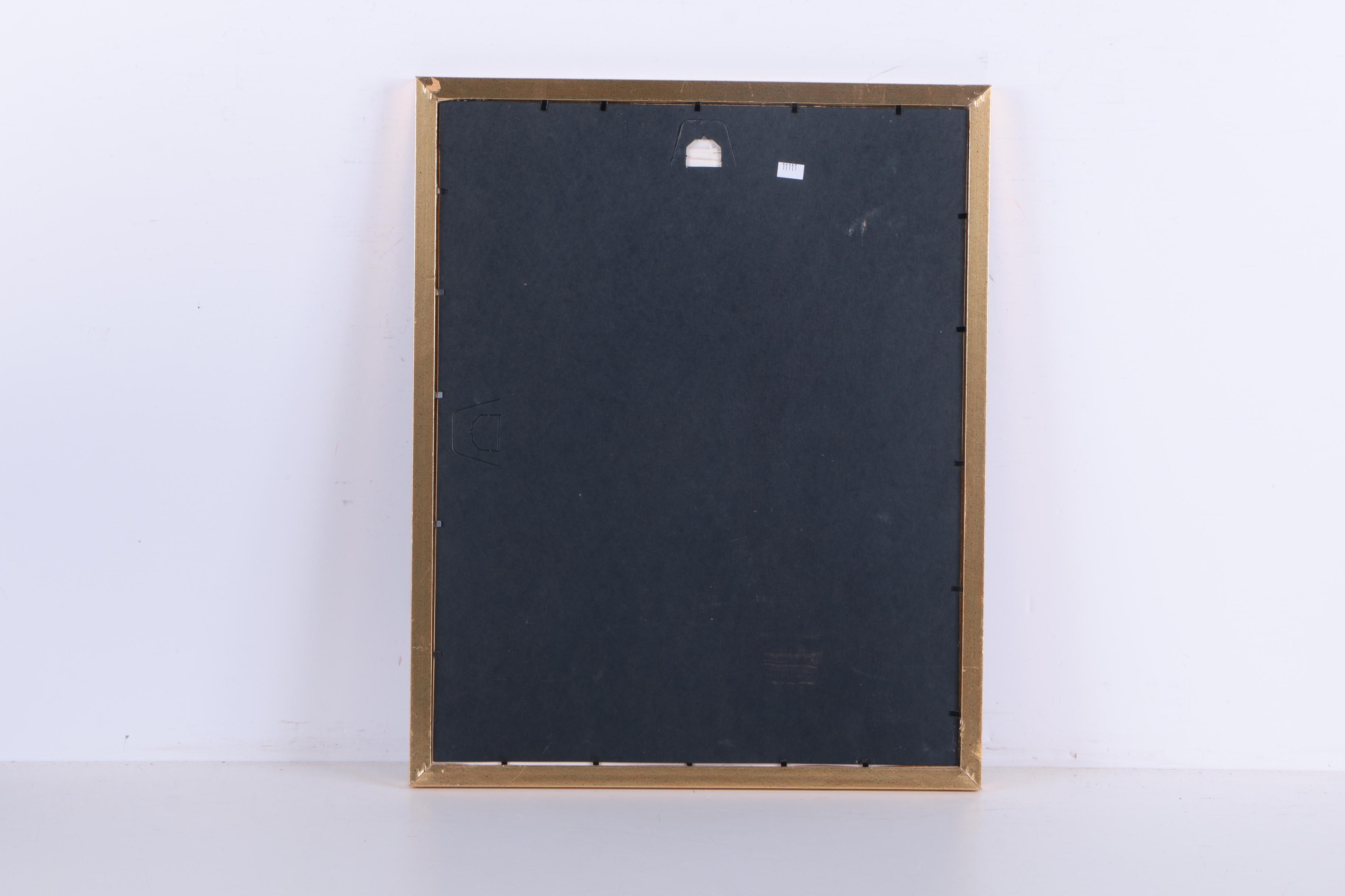 Flory Watercolor Painting of a Mountain Landscape