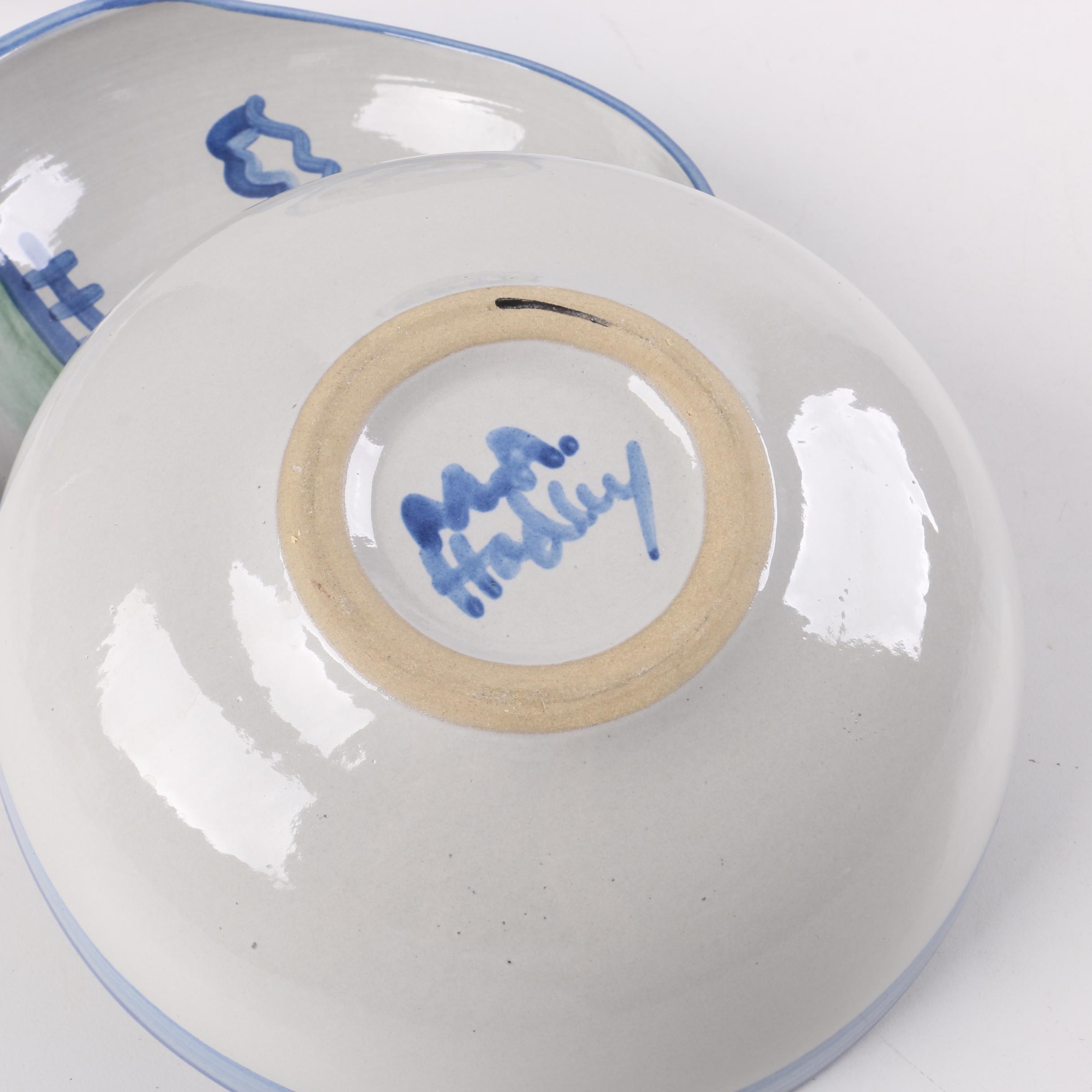 Large Collection of M.A Hadley Stoneware