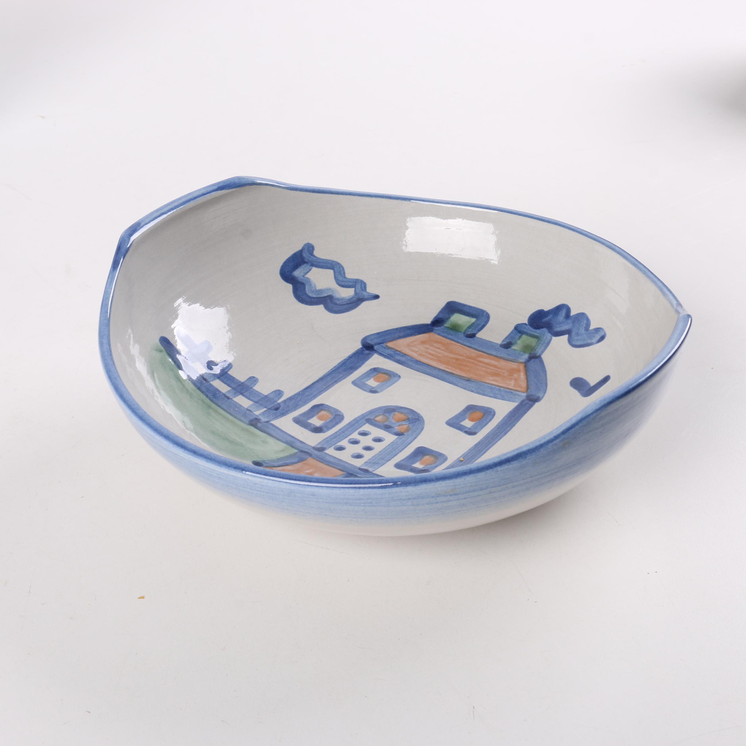 Large Collection of M.A Hadley Stoneware