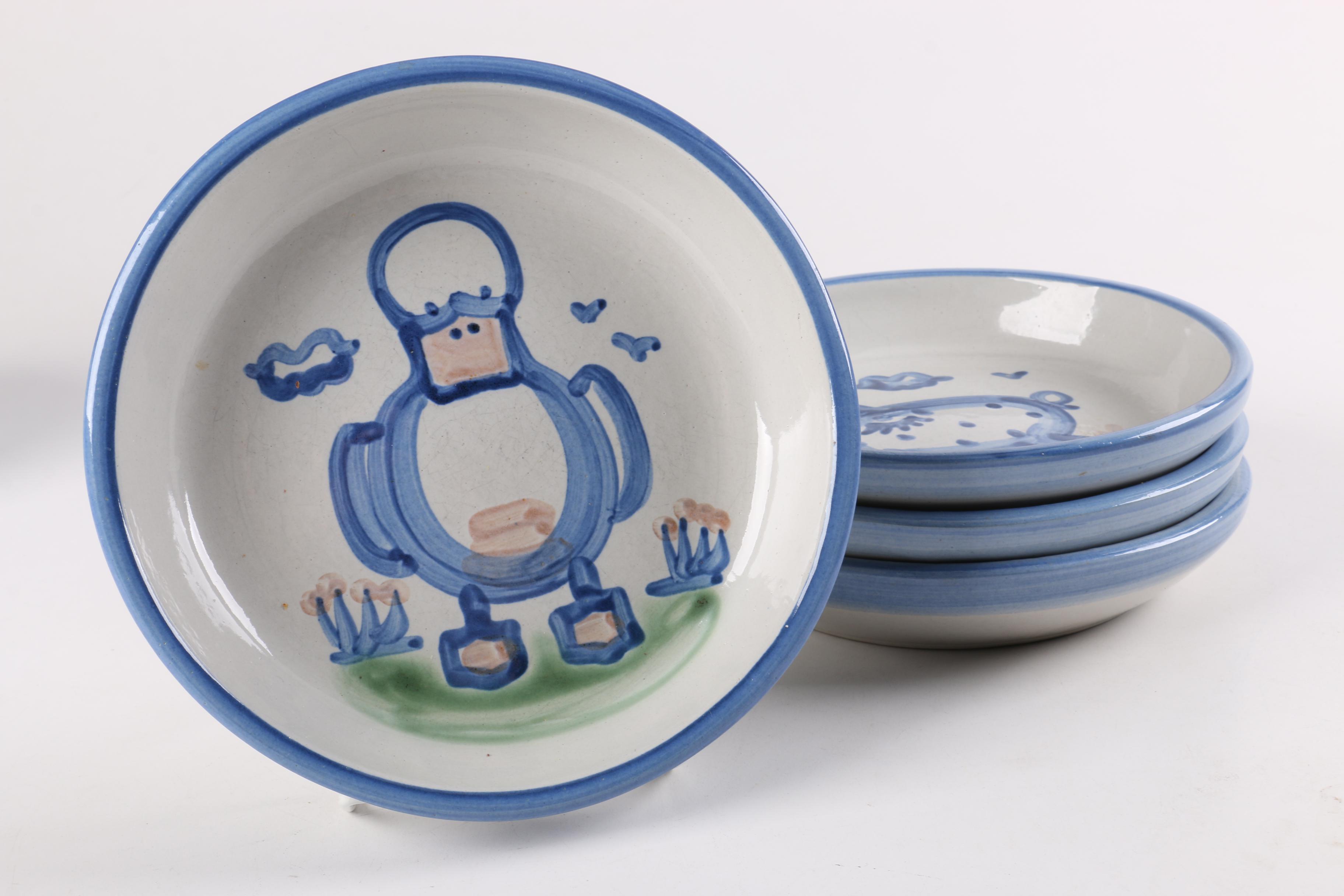 Large Collection of M.A Hadley Stoneware