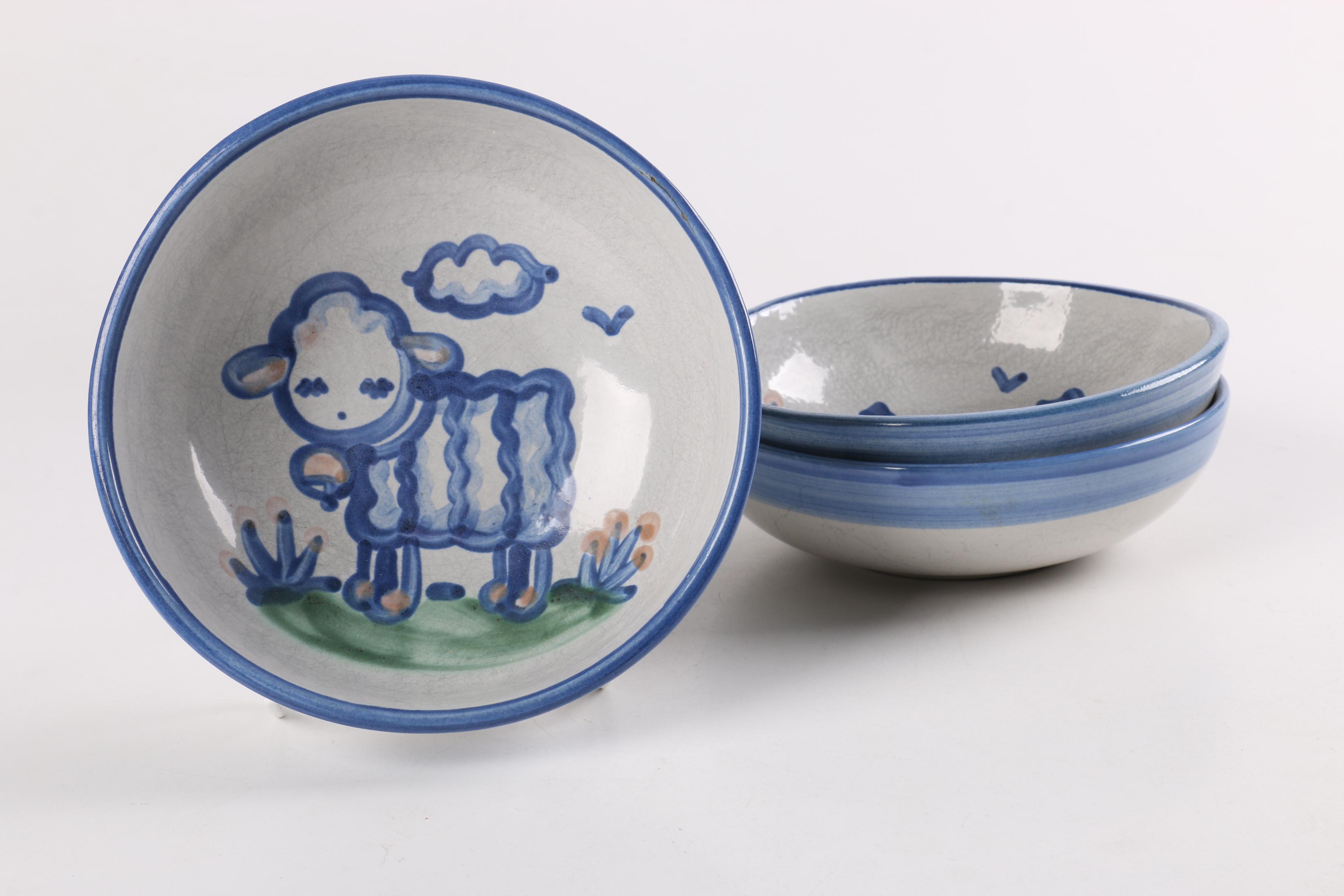 Large Collection of M.A Hadley Stoneware