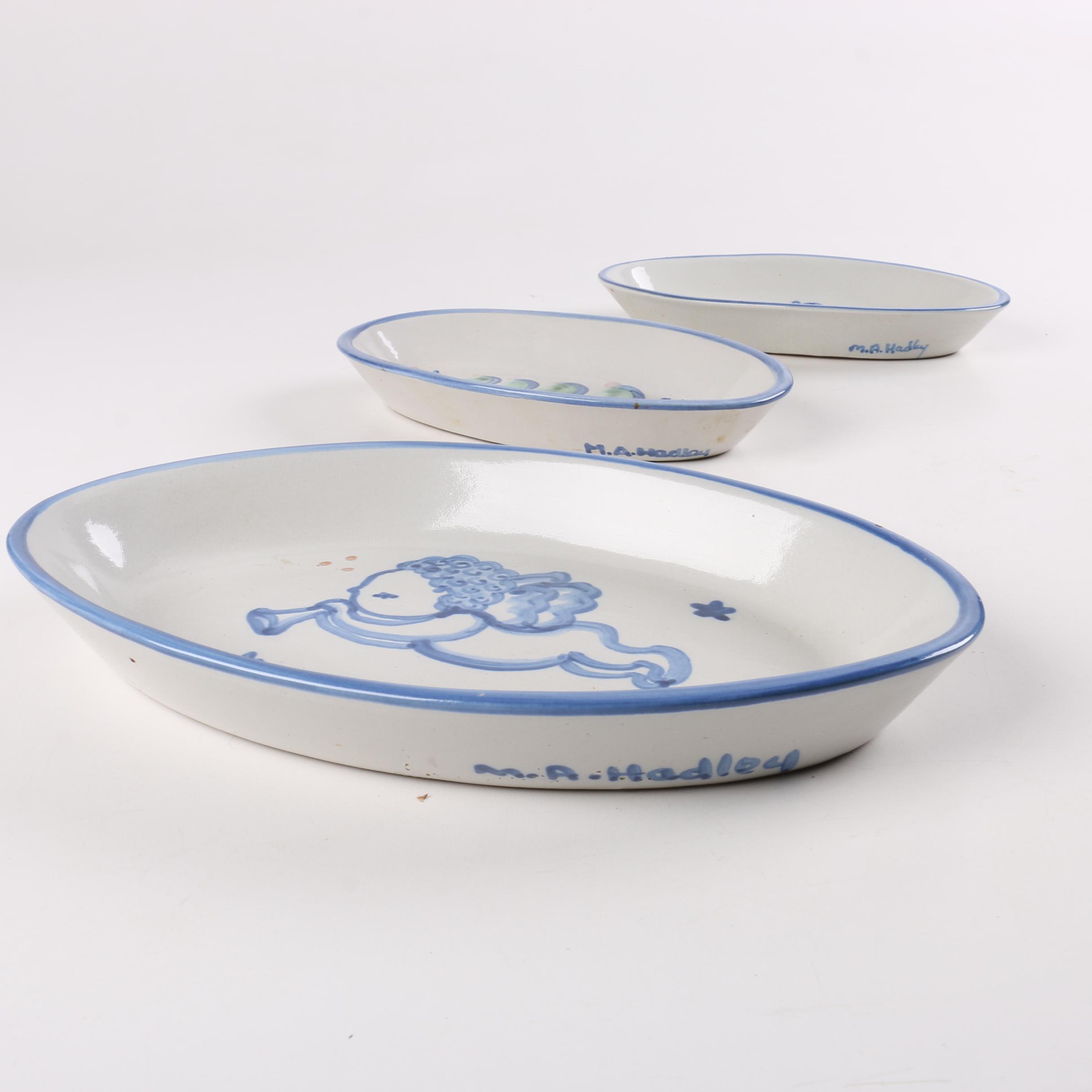 Large Collection of M.A Hadley Stoneware