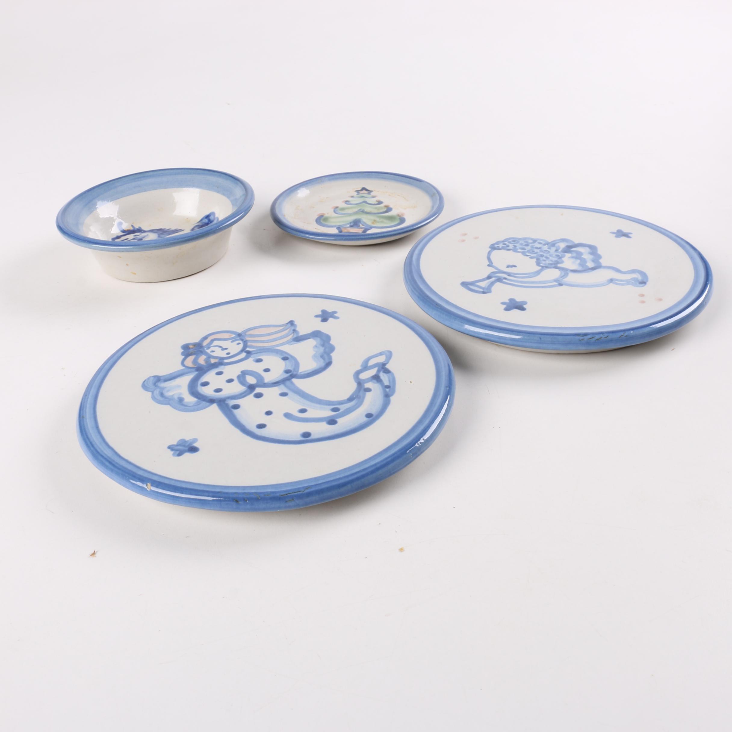 Large Collection of M.A Hadley Stoneware