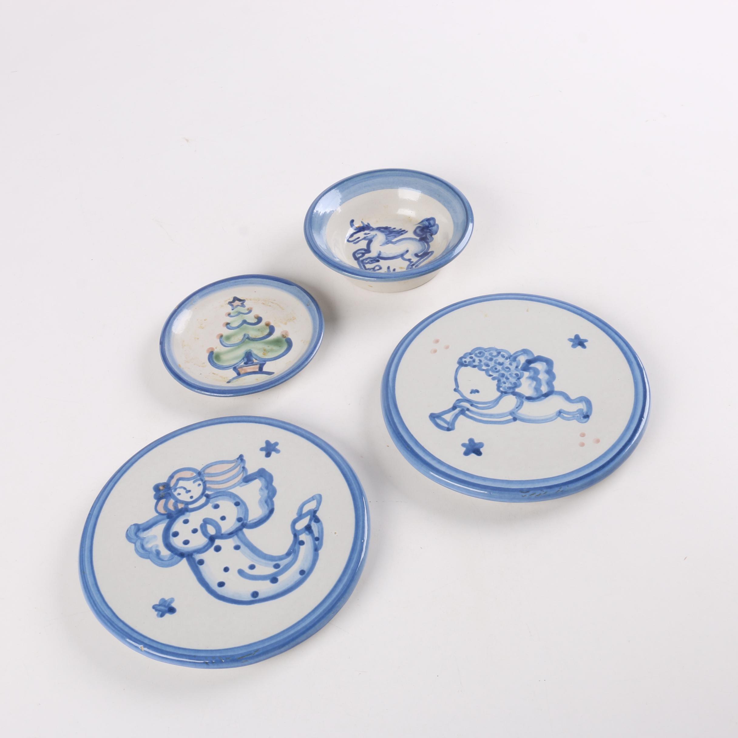 Large Collection of M.A Hadley Stoneware