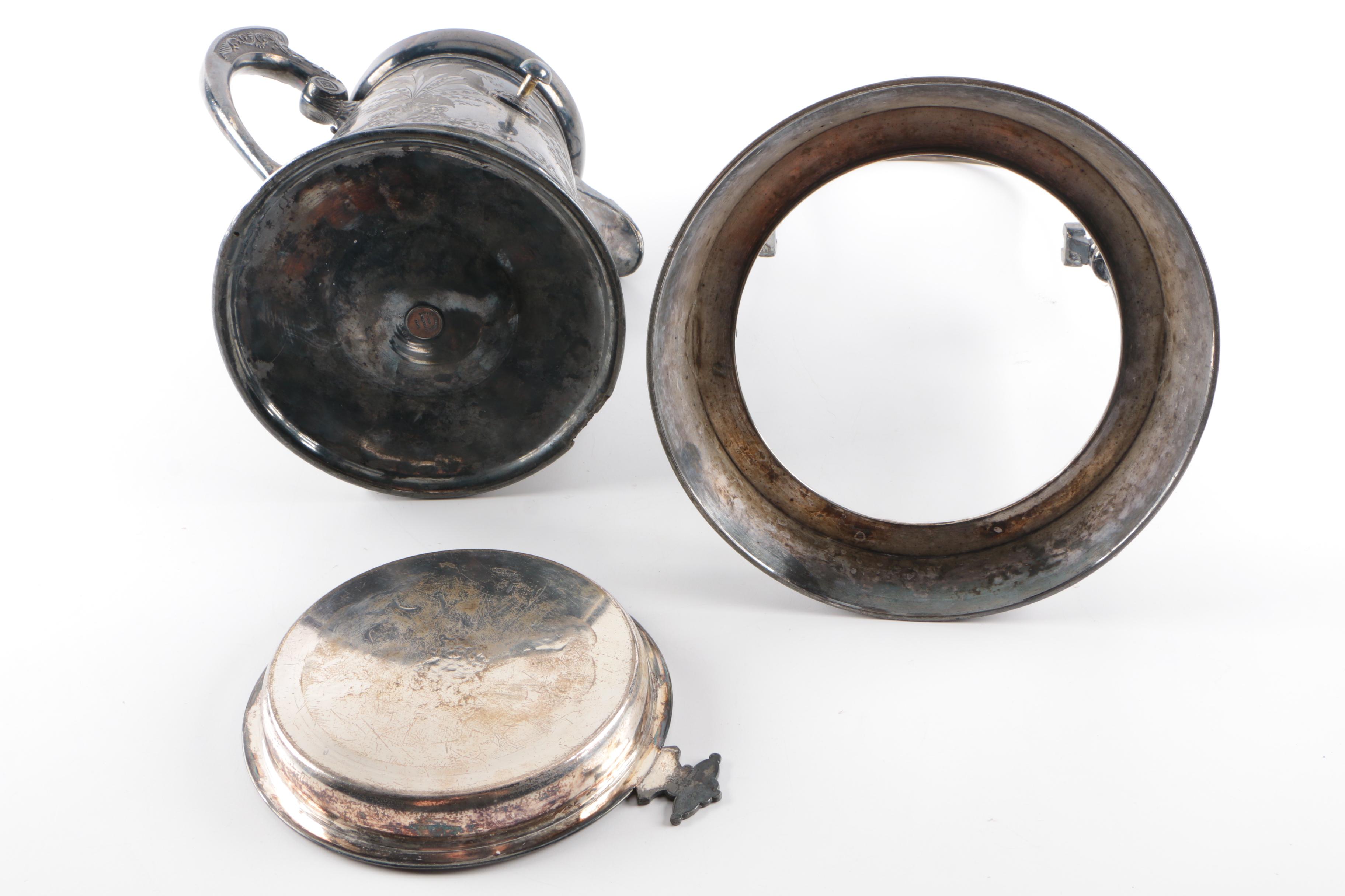 Assortment of Silver Plate Tableware and More