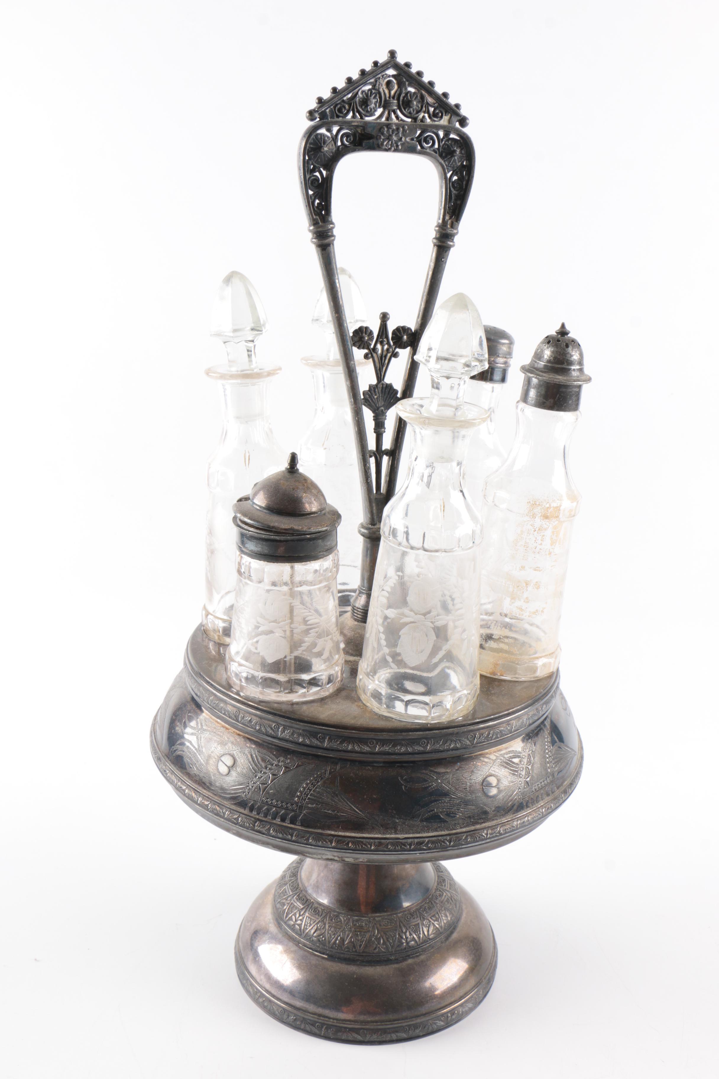 Assortment of Silver Plate Tableware and More