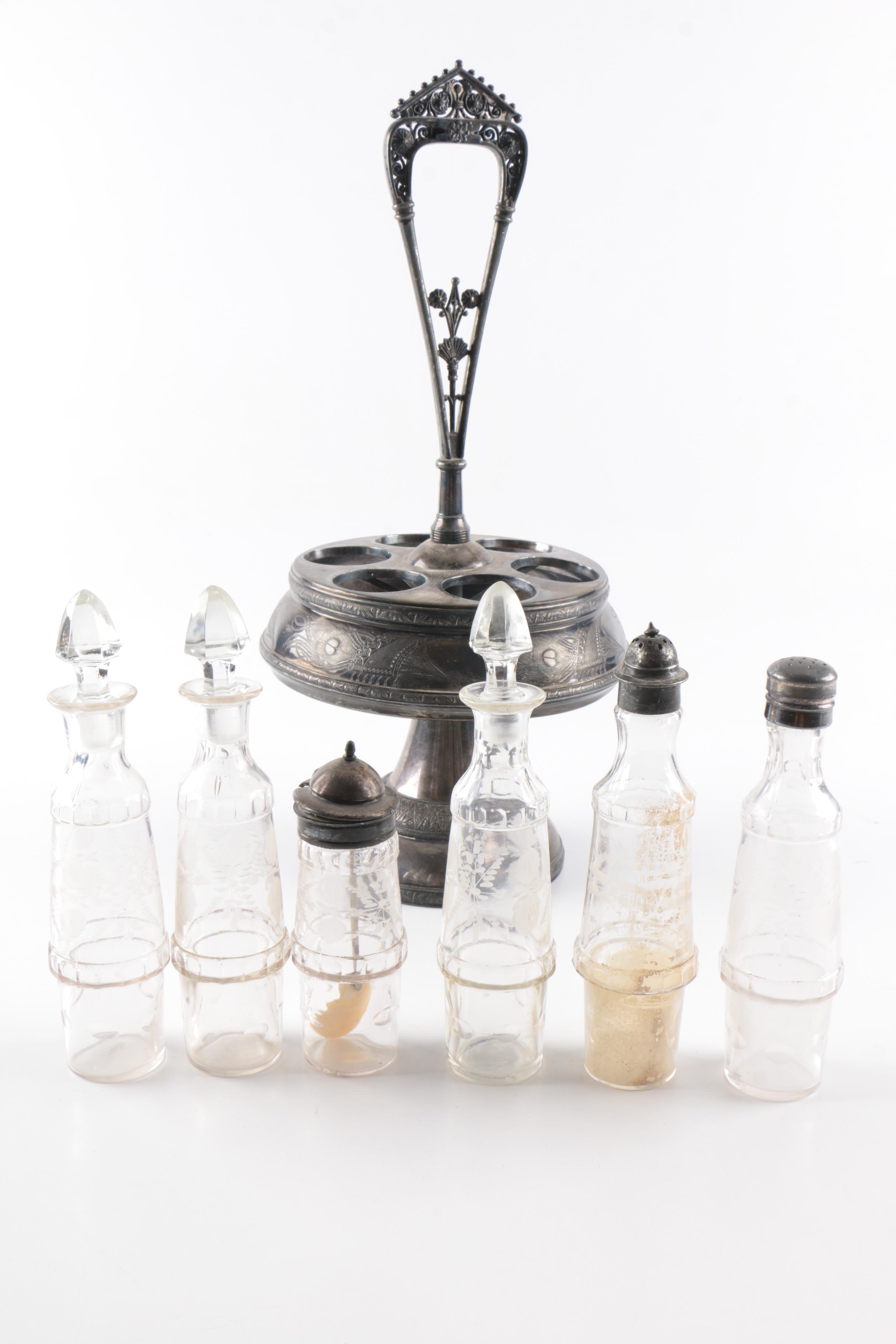 Assortment of Silver Plate Tableware and More