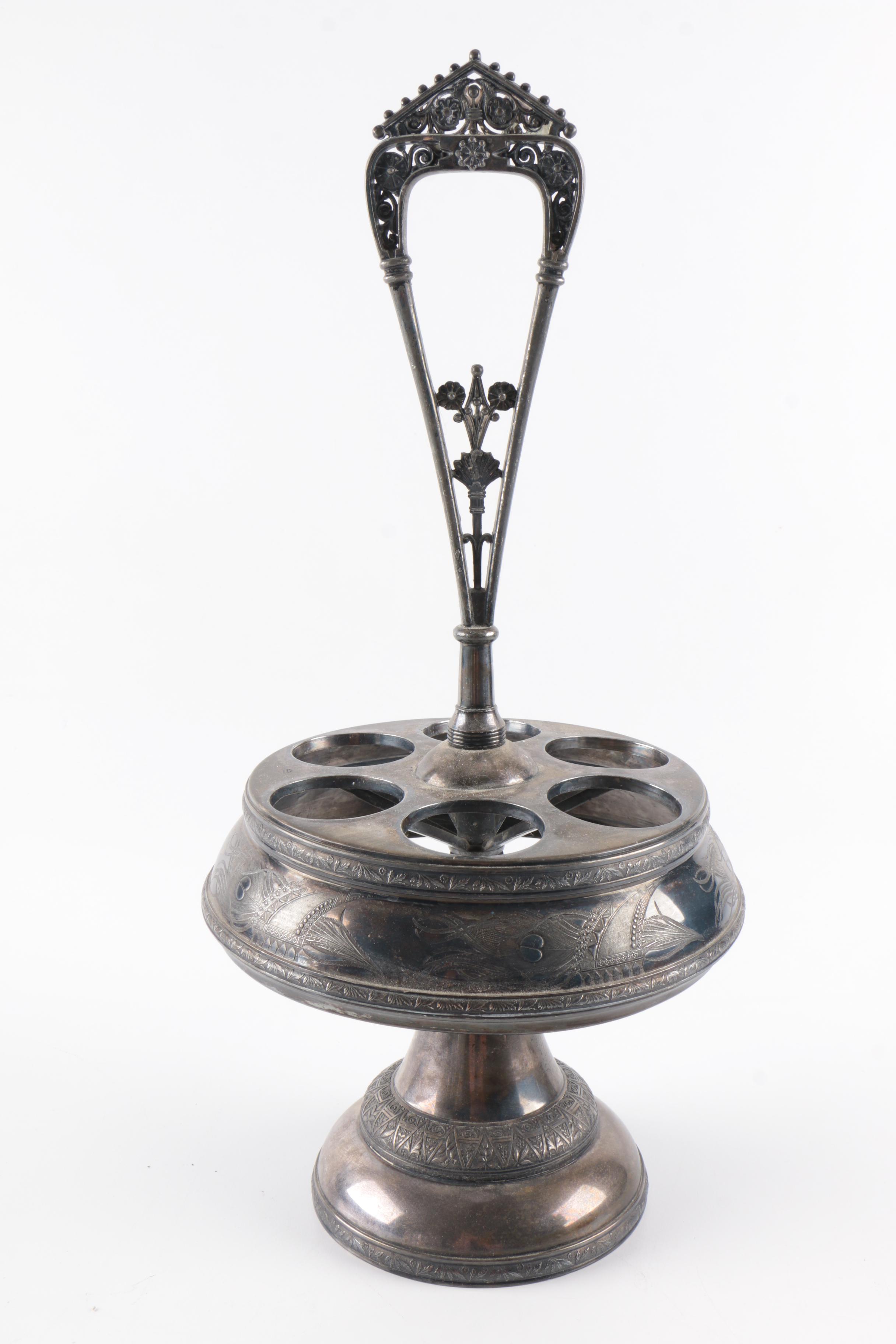 Assortment of Silver Plate Tableware and More