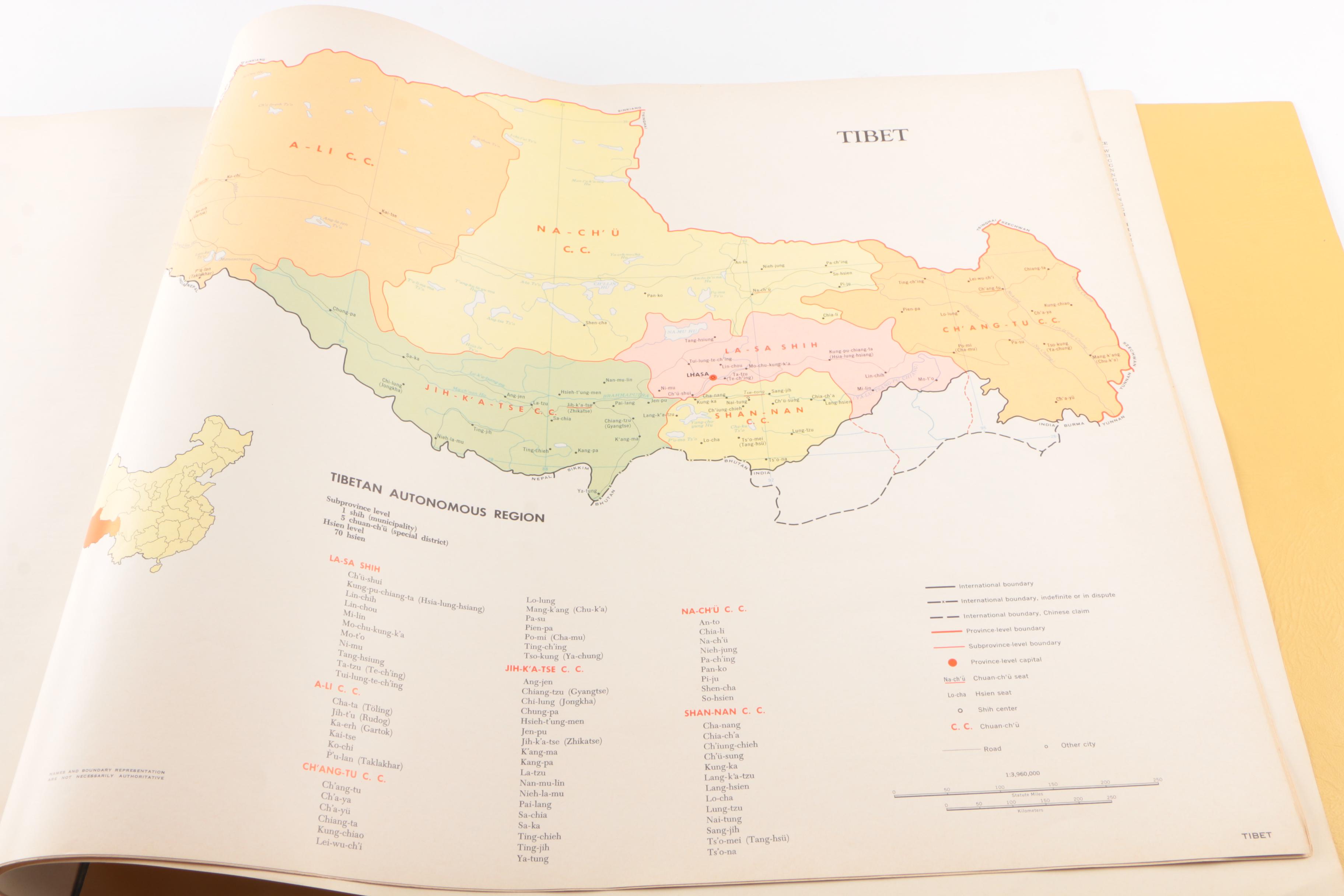 CIA "Communist China Administrative Atlas"