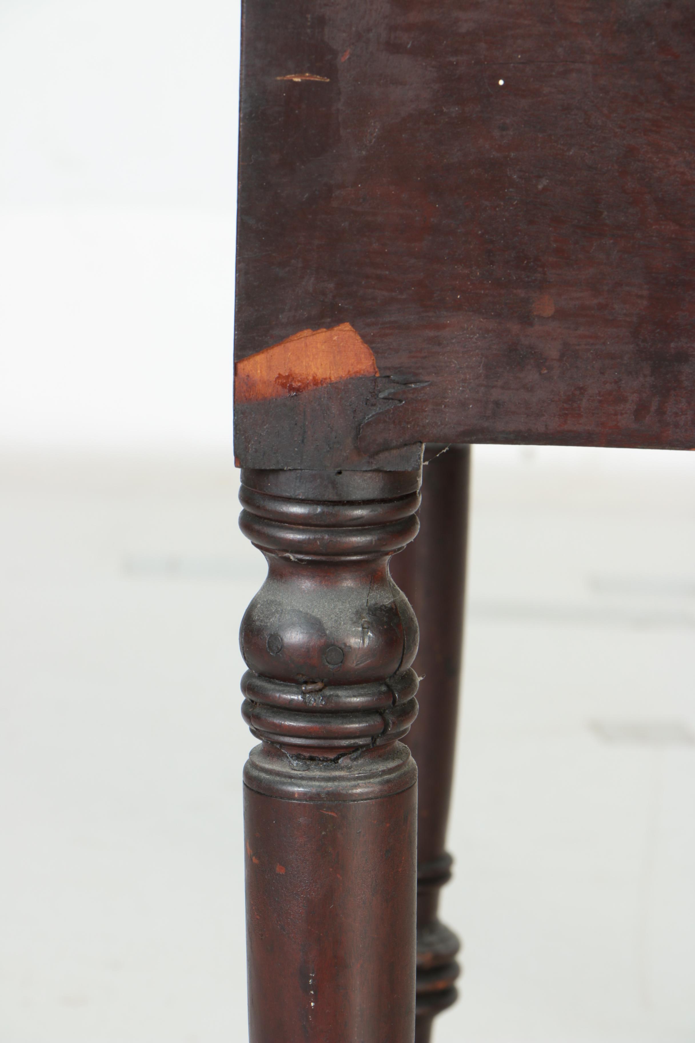 18 Century Veneered Side Table