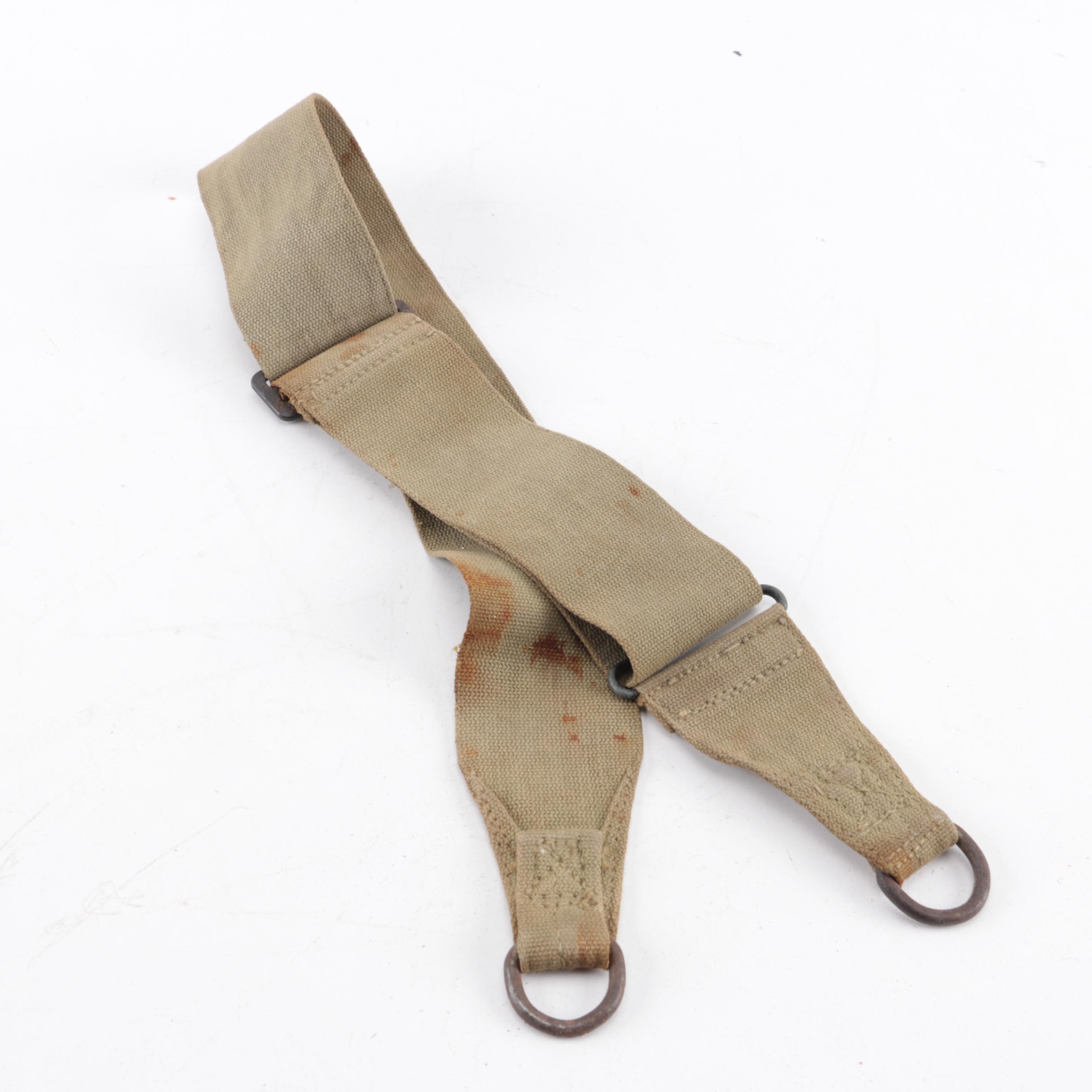 Collection of Military Canteens, Pouches, and Gear