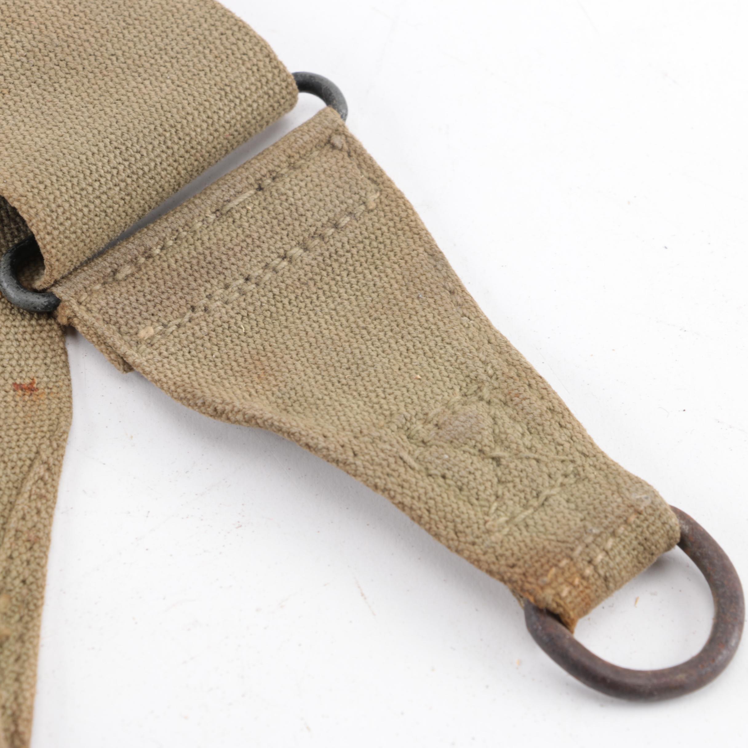 Collection of Military Canteens, Pouches, and Gear