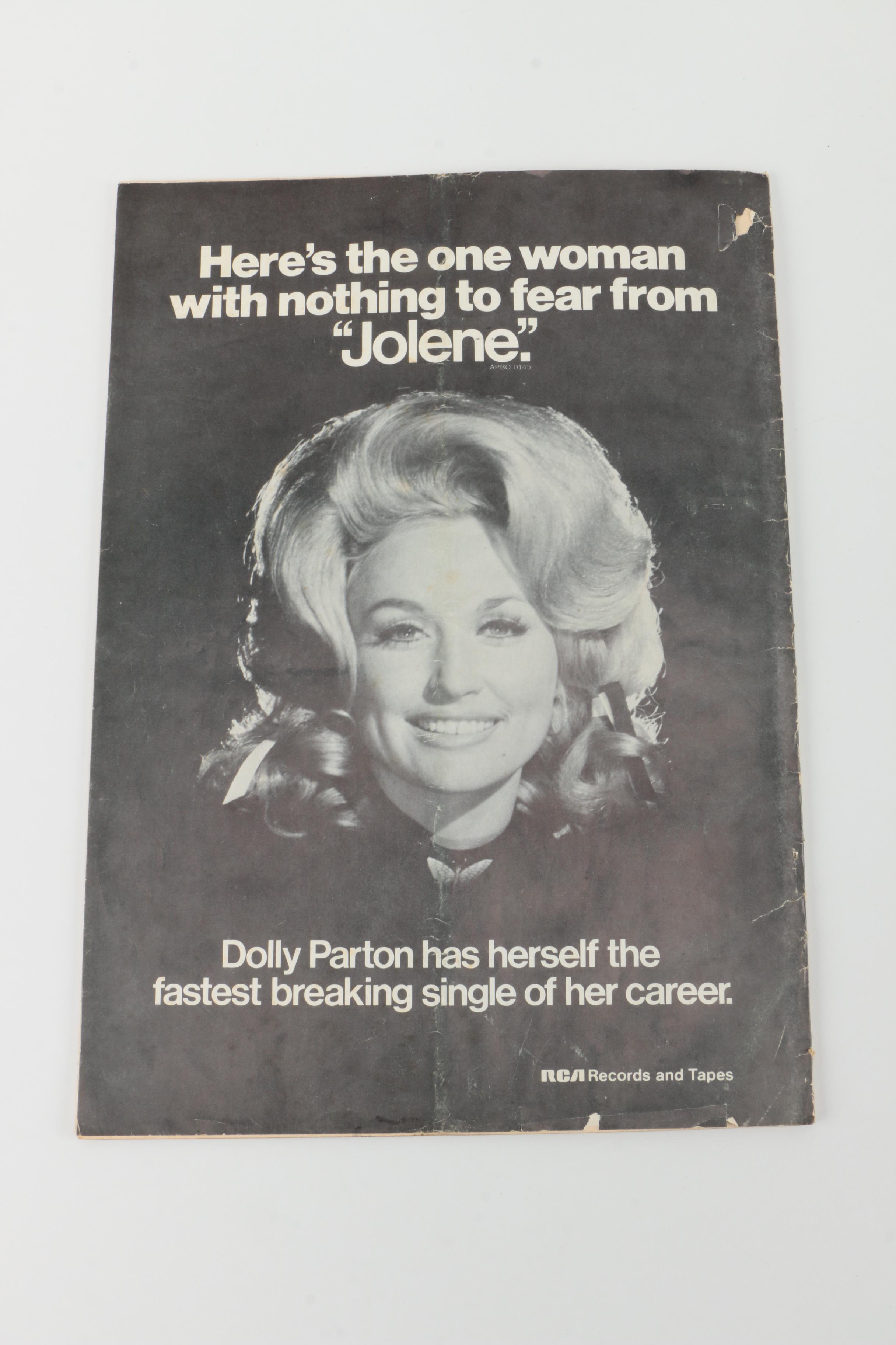 Vintage December 1973 Issue of "Cash Box" Magazine