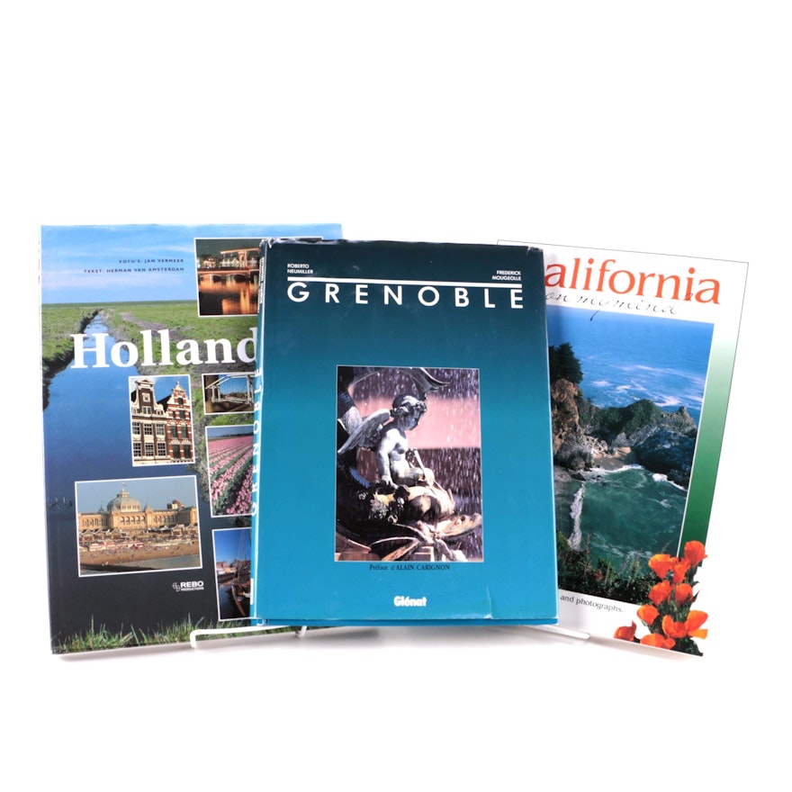 Travel Books Including French-Language "Grenoble"