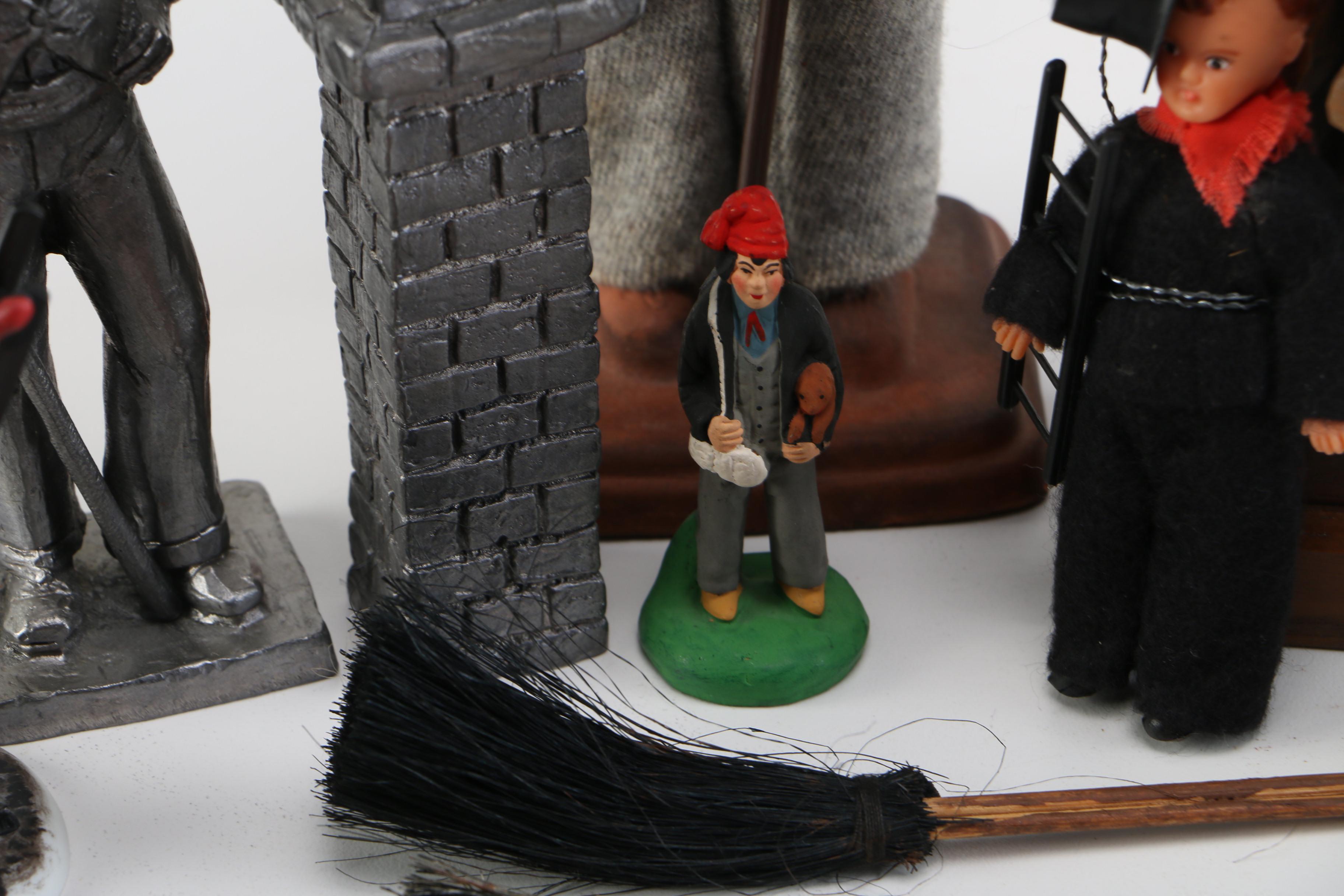 Collection of Chimney Sweep Figurines
